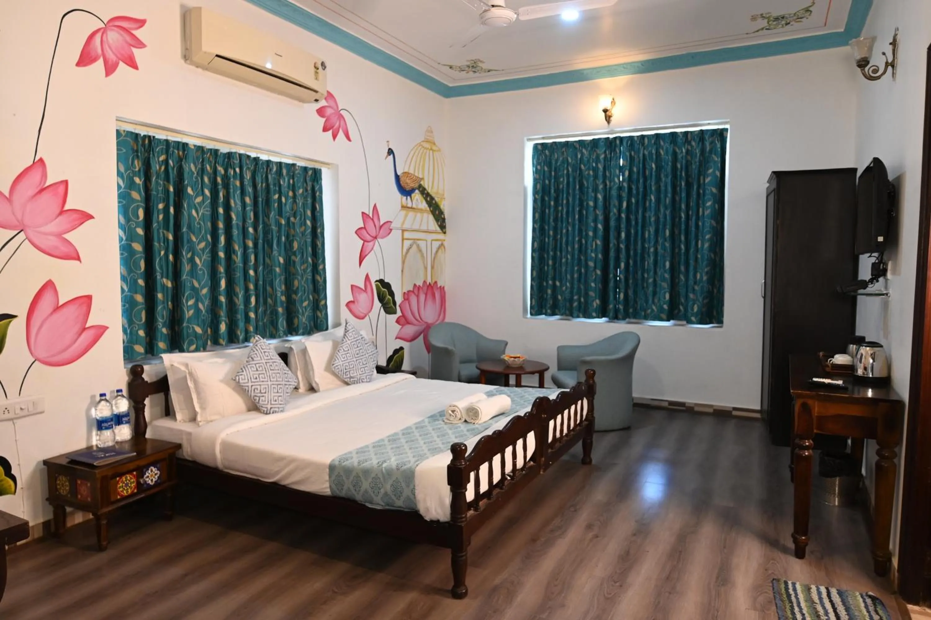 Bed in Pansal Kothi - A Boutique Hotel