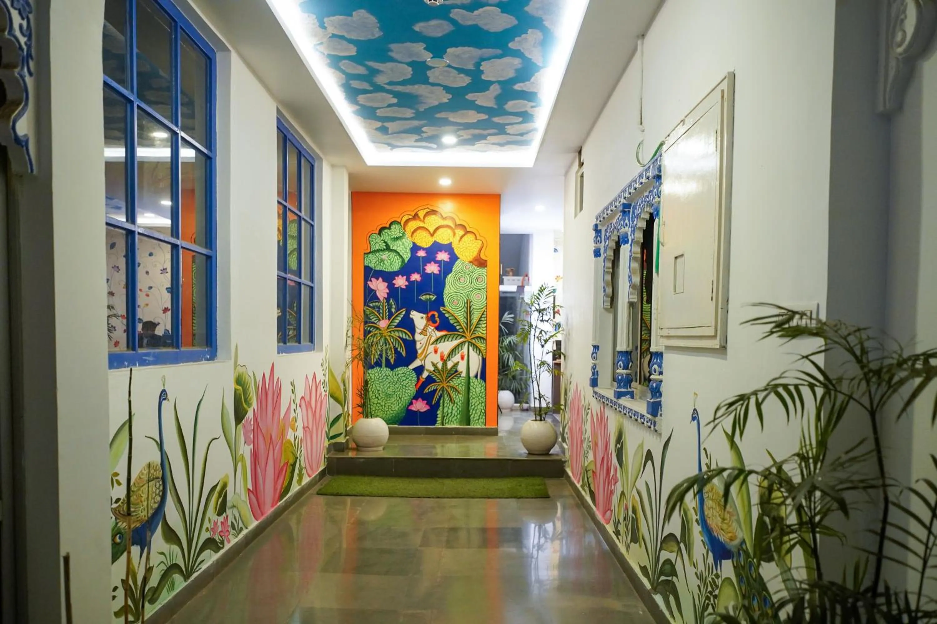 Lobby or reception in Pansal Kothi - A Boutique Hotel