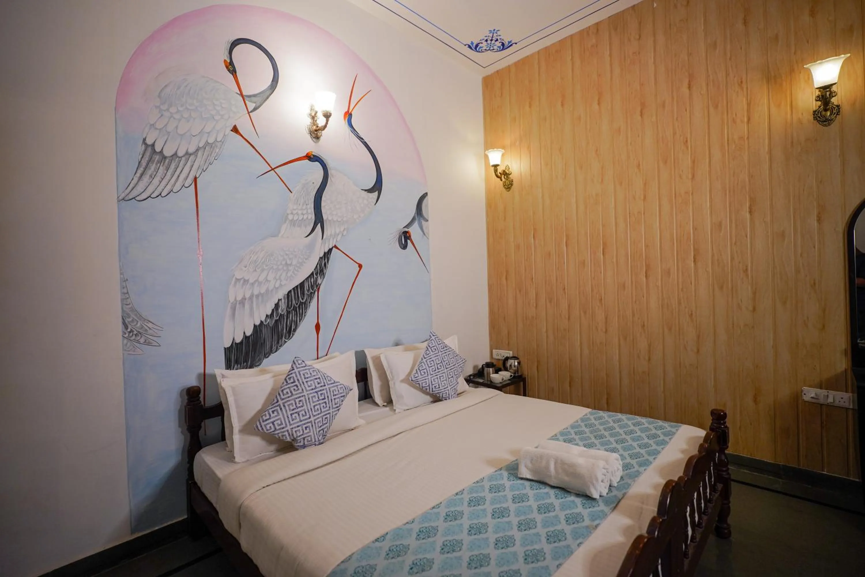 Bed in Pansal Kothi - A Boutique Hotel