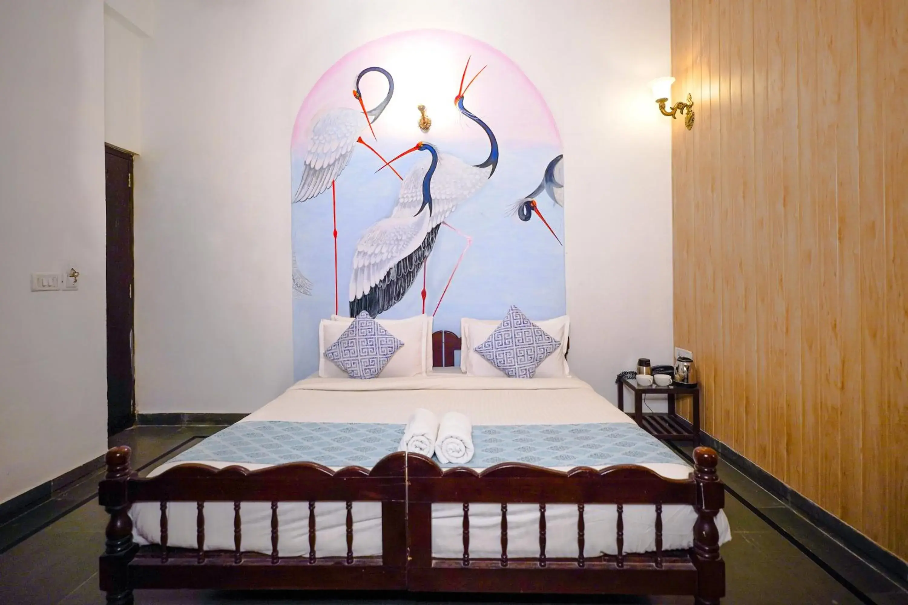 Bed in Pansal Kothi - A Boutique Hotel Bed in Pansal Kothi - A Boutique Hotel