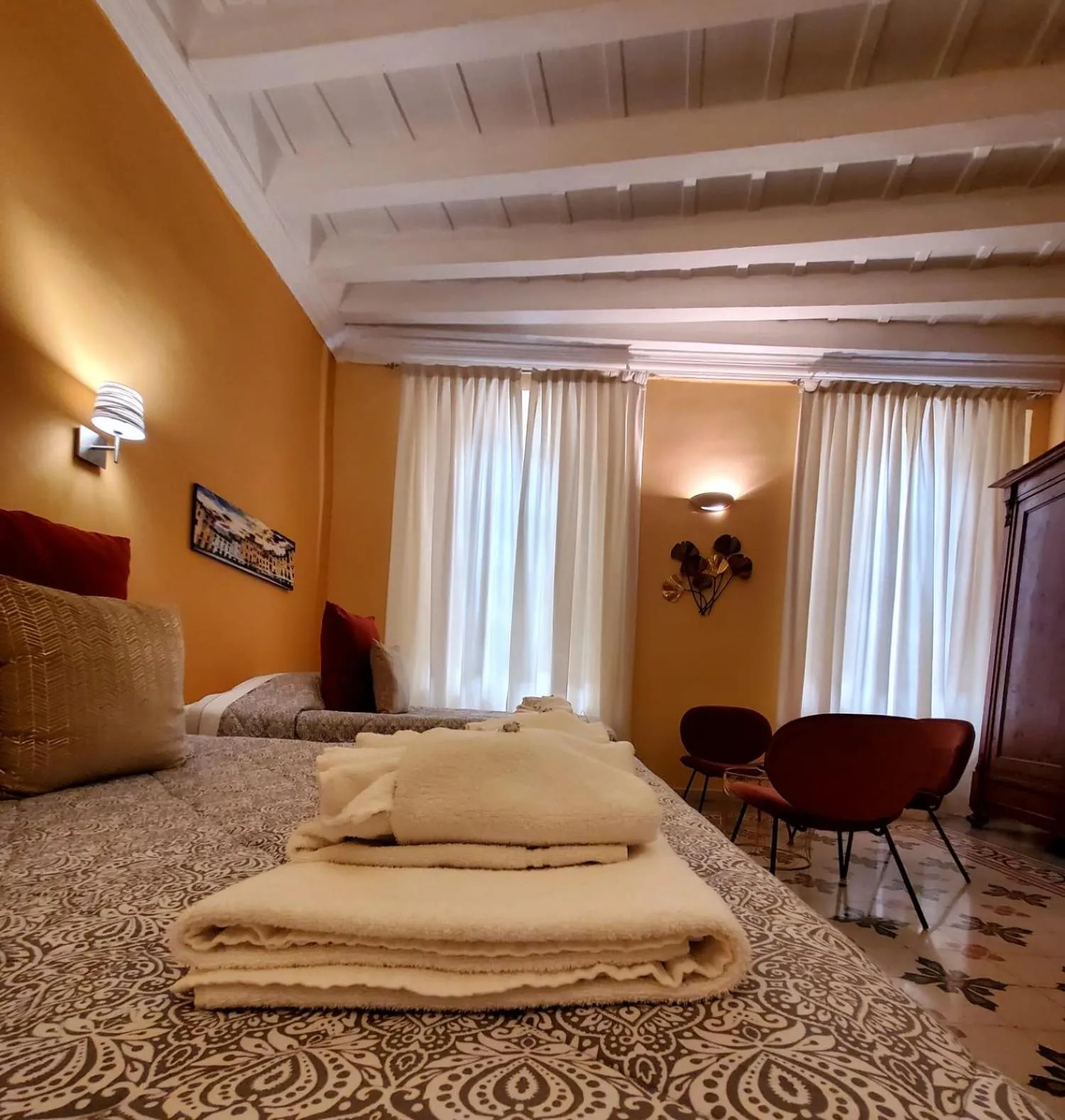 Photo of the whole room, Bed in Residenza FillAnfi