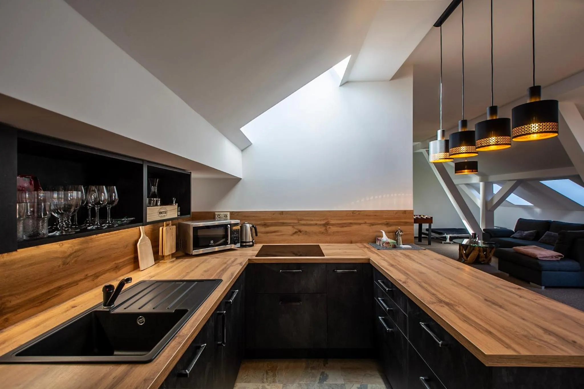 Kitchen or kitchenette in Vila Kollár Vysoké Tatry