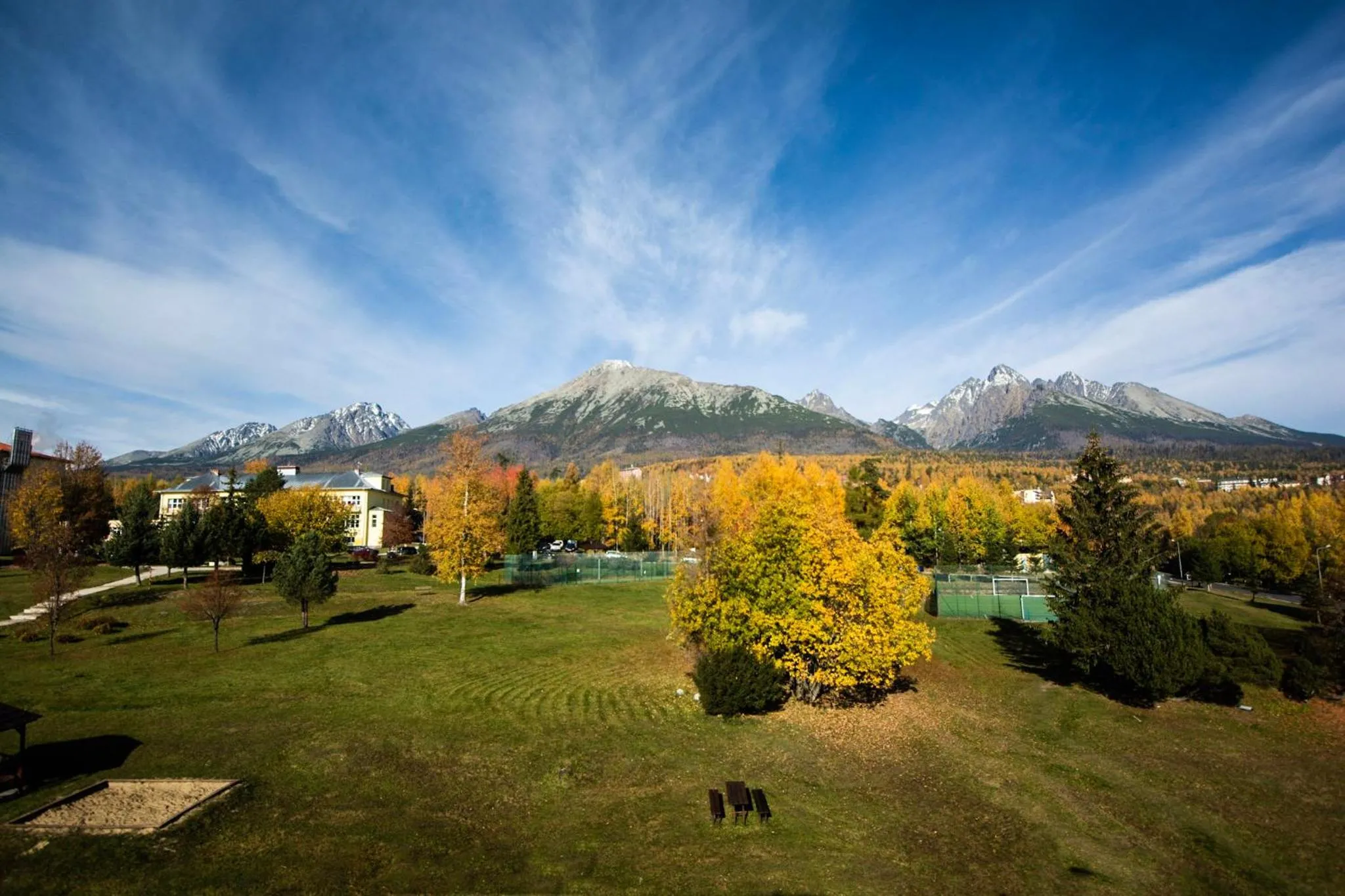 Natural landscape in Vila Kollár Vysoké Tatry