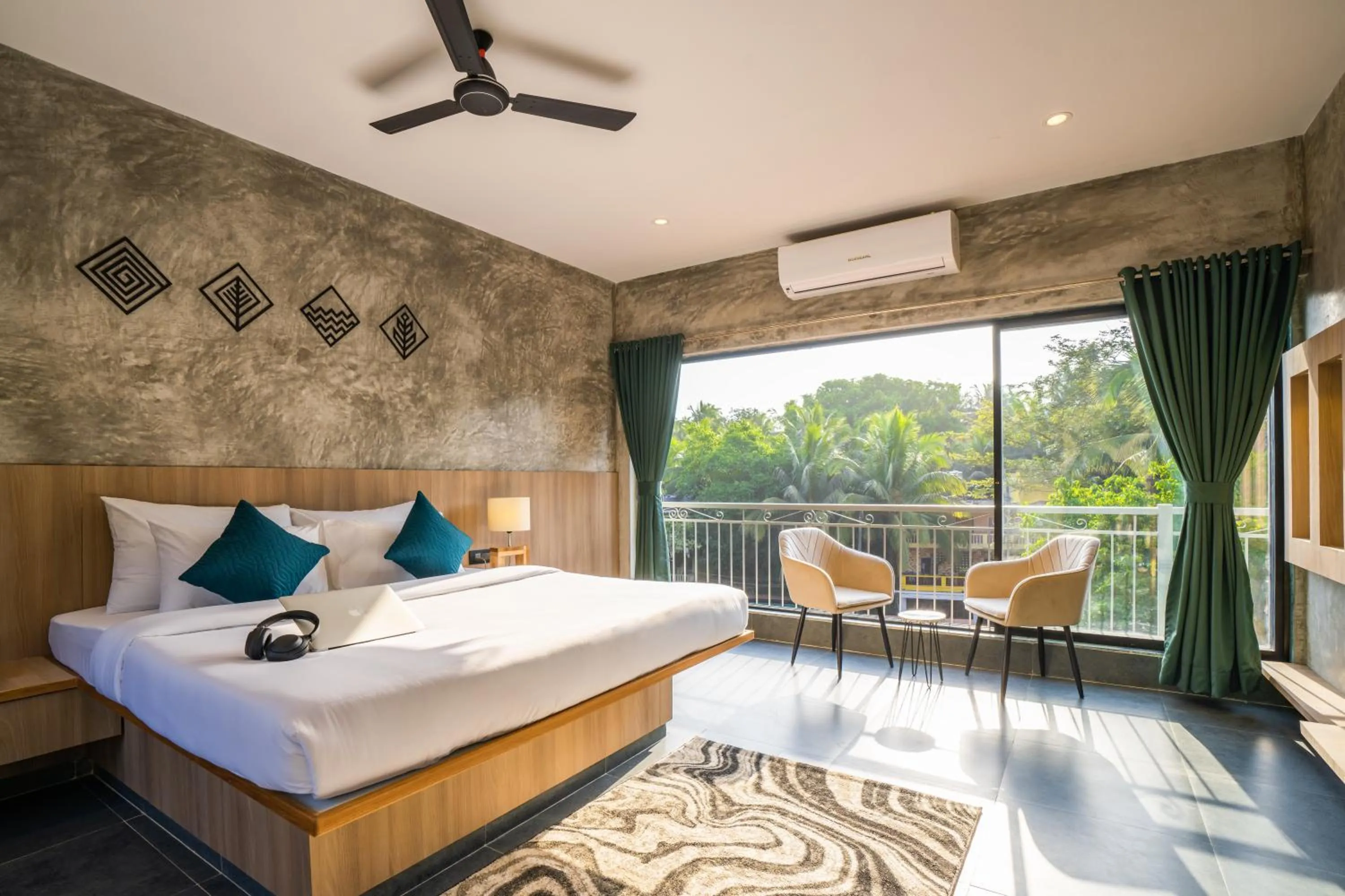 Bed in Zostel Goa, Morjim