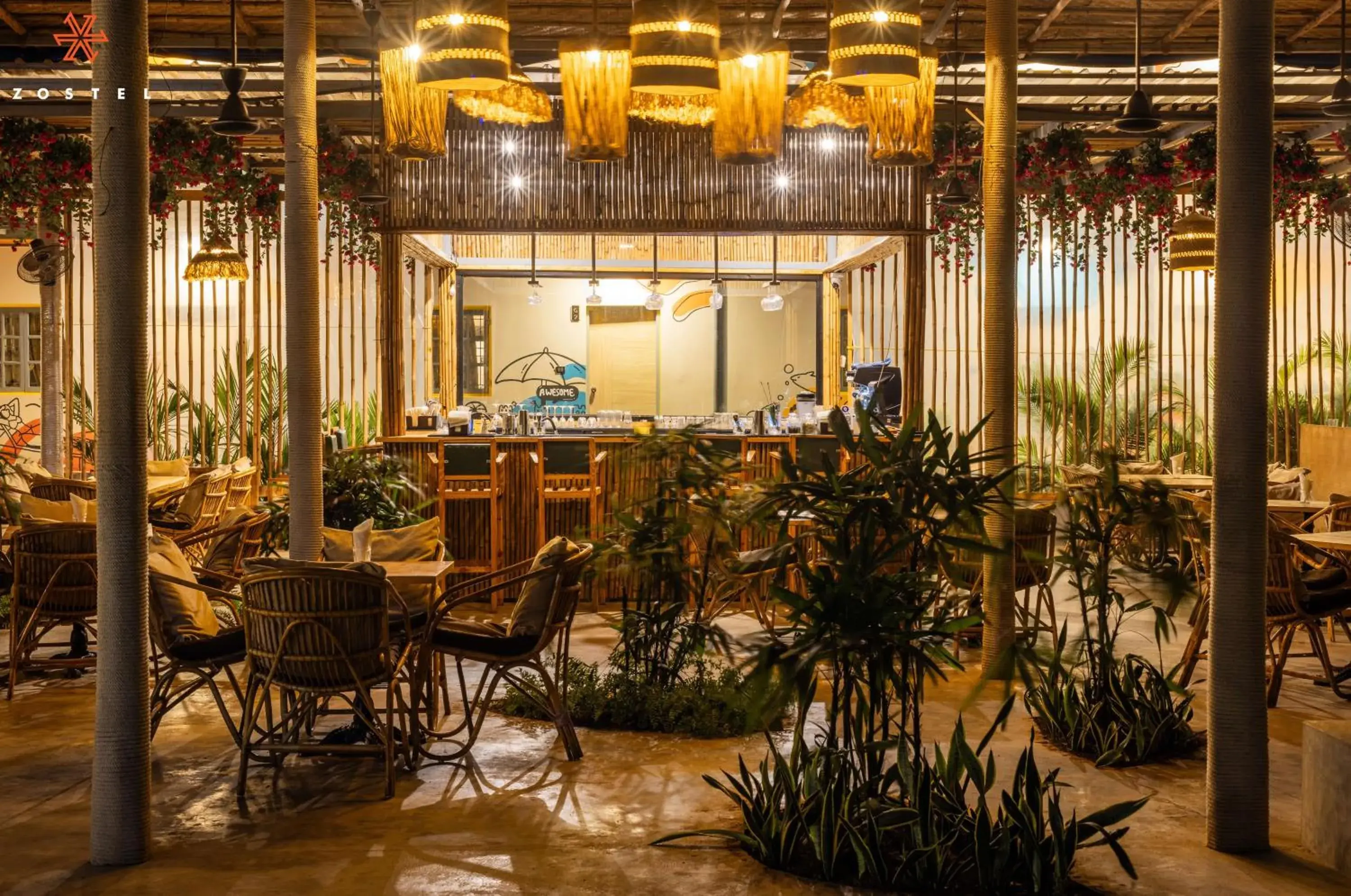 Restaurant/places to eat in Zostel Goa, Morjim Restaurant/places to eat in Zostel Goa, Morjim