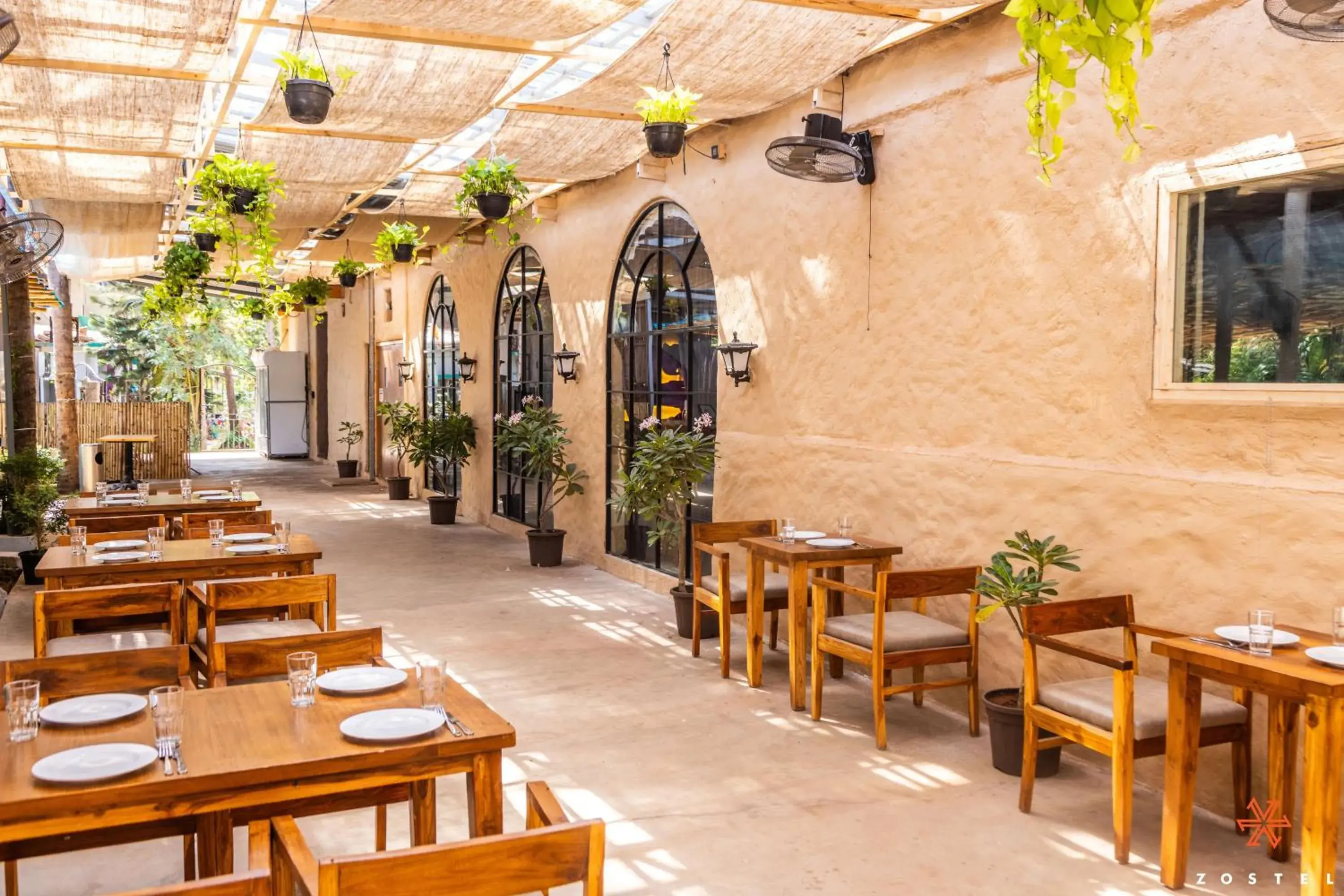 Restaurant/places to eat in Zostel Goa, Morjim Restaurant/places to eat in Zostel Goa, Morjim