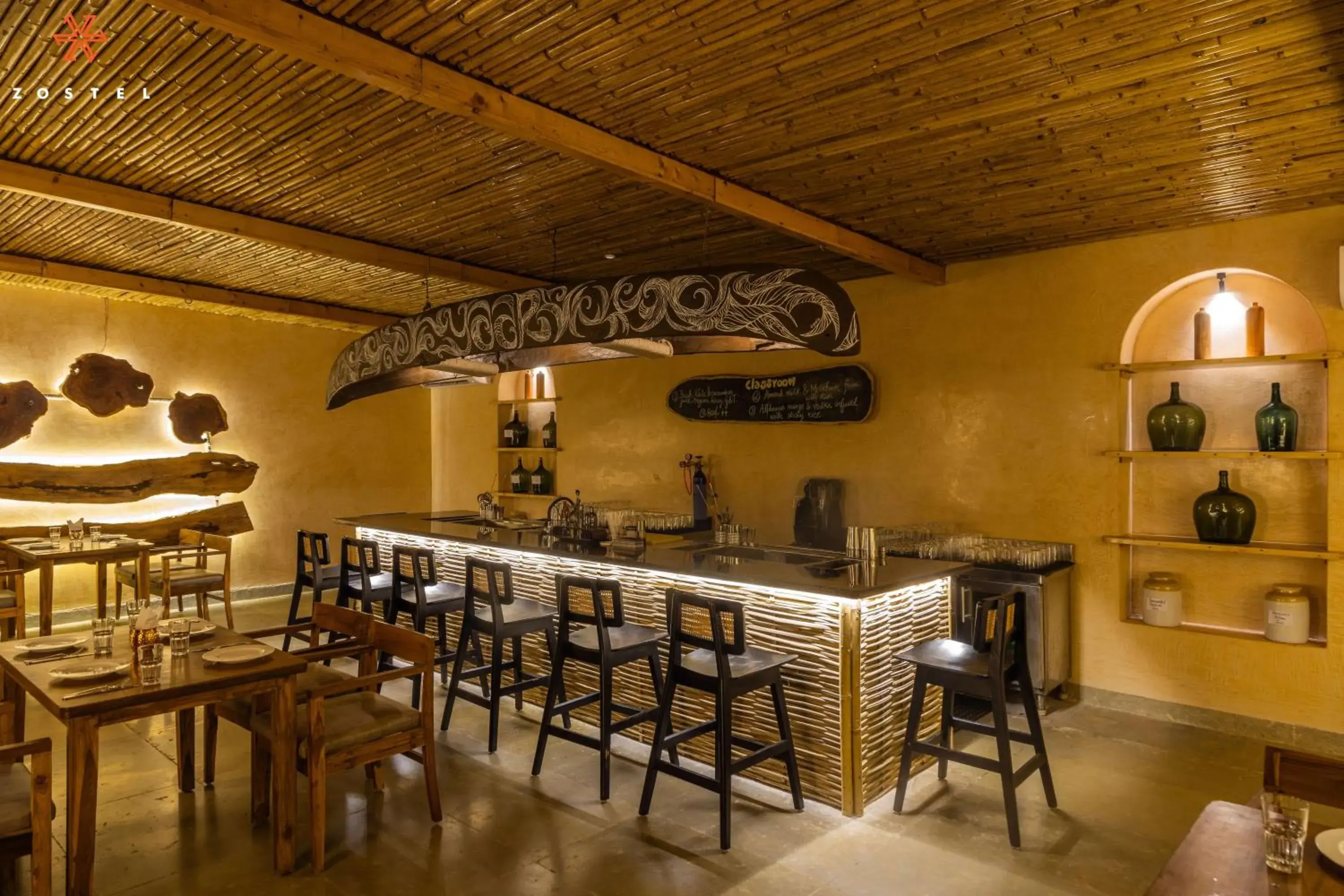 Restaurant/places to eat in Zostel Goa, Morjim Restaurant/places to eat in Zostel Goa, Morjim