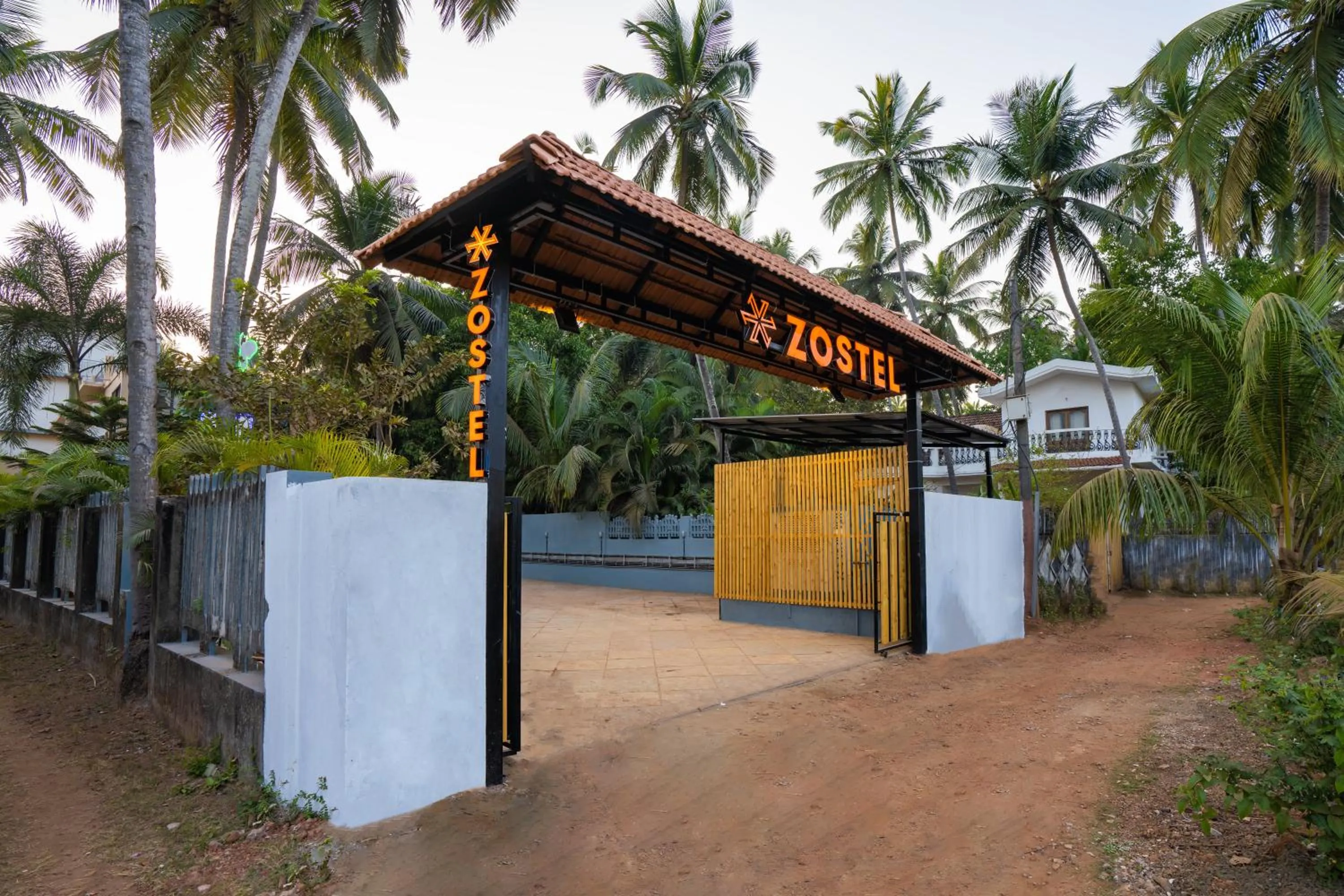 Property building in Zostel Goa, Morjim