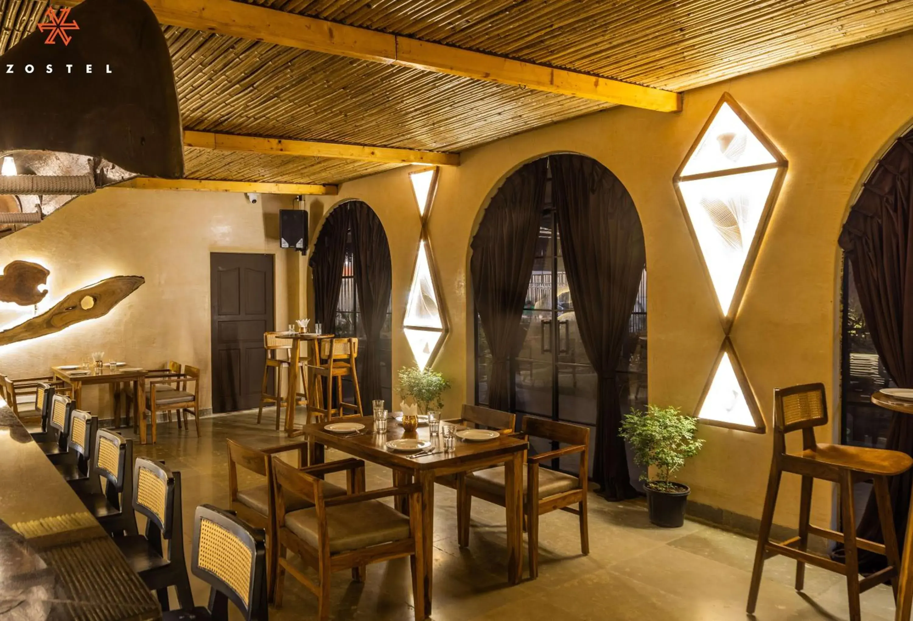 Restaurant/places to eat in Zostel Goa, Morjim Restaurant/places to eat in Zostel Goa, Morjim