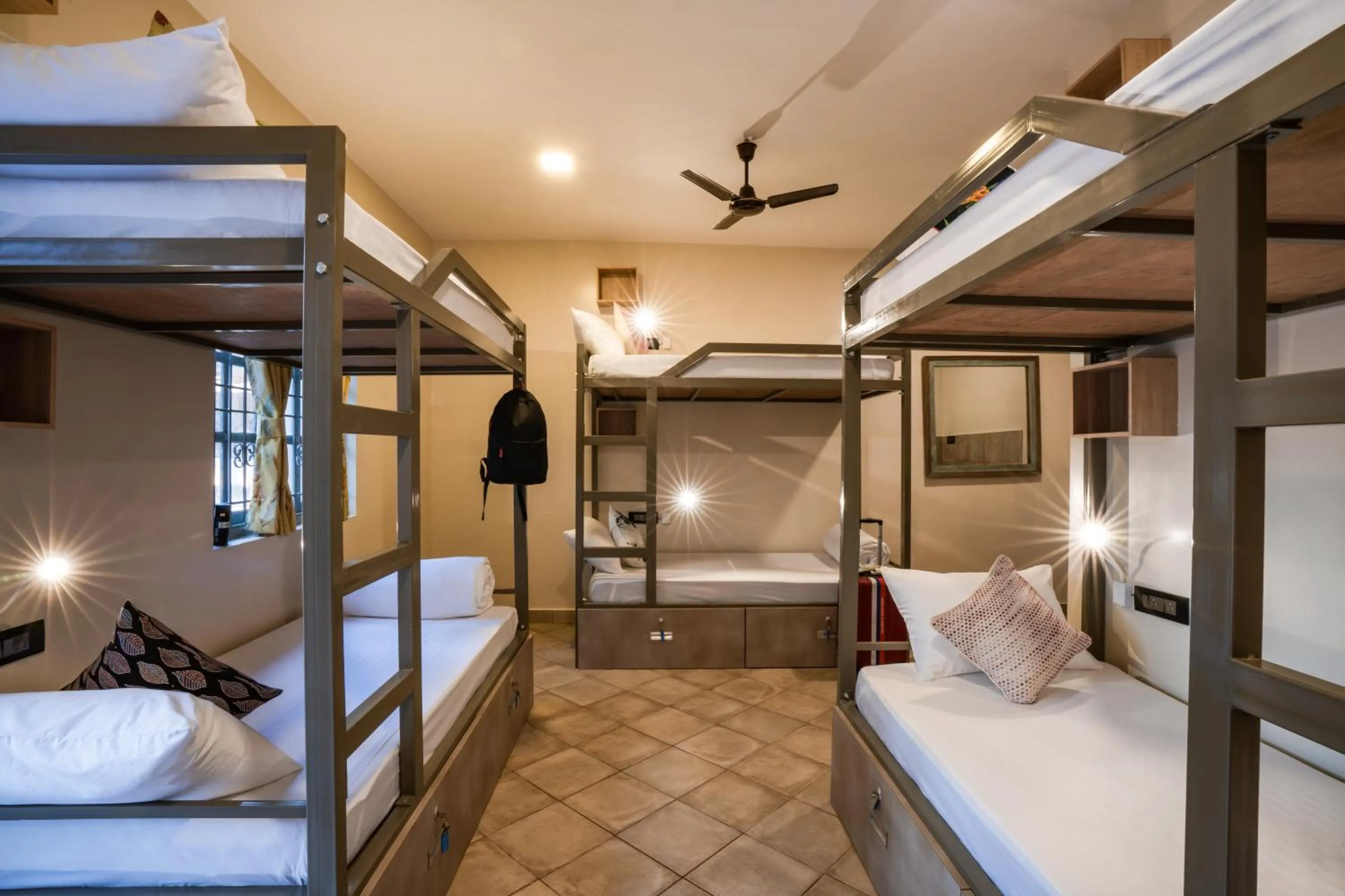 bunk bed, Bed in Zostel Goa, Morjim