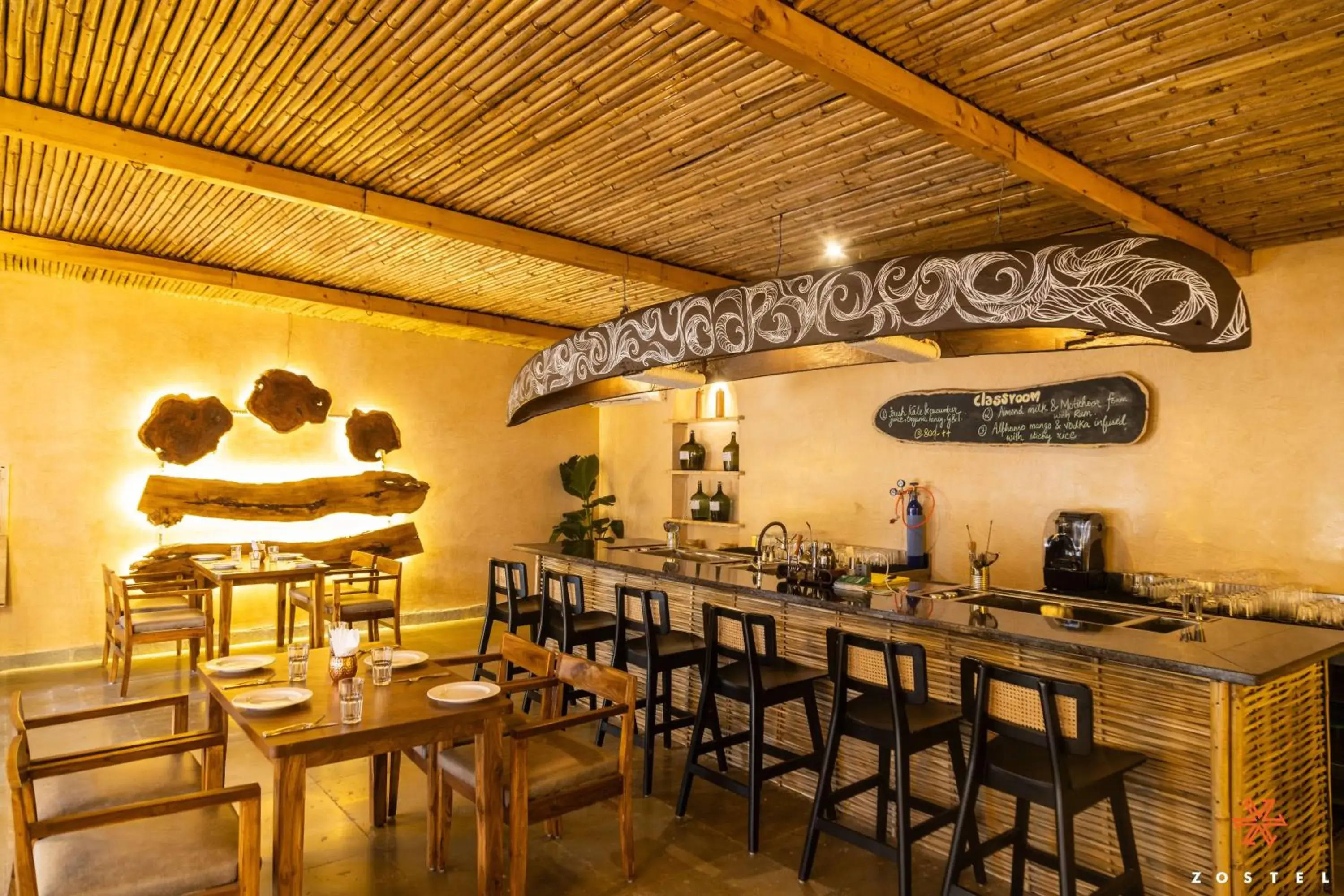 Restaurant/places to eat in Zostel Goa, Morjim Restaurant/places to eat in Zostel Goa, Morjim