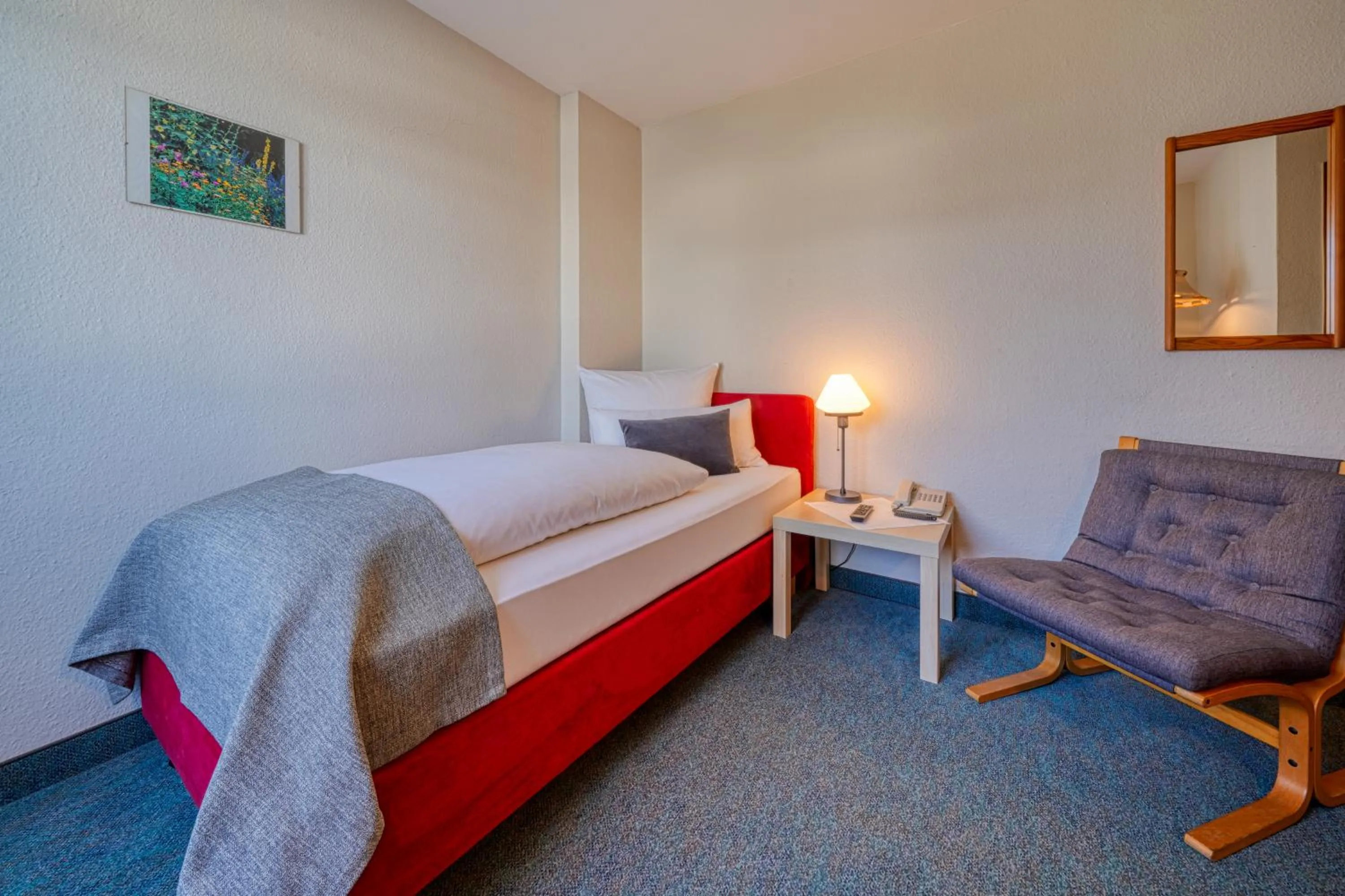 Photo of the whole room, Bed in Hotel Zur Eule