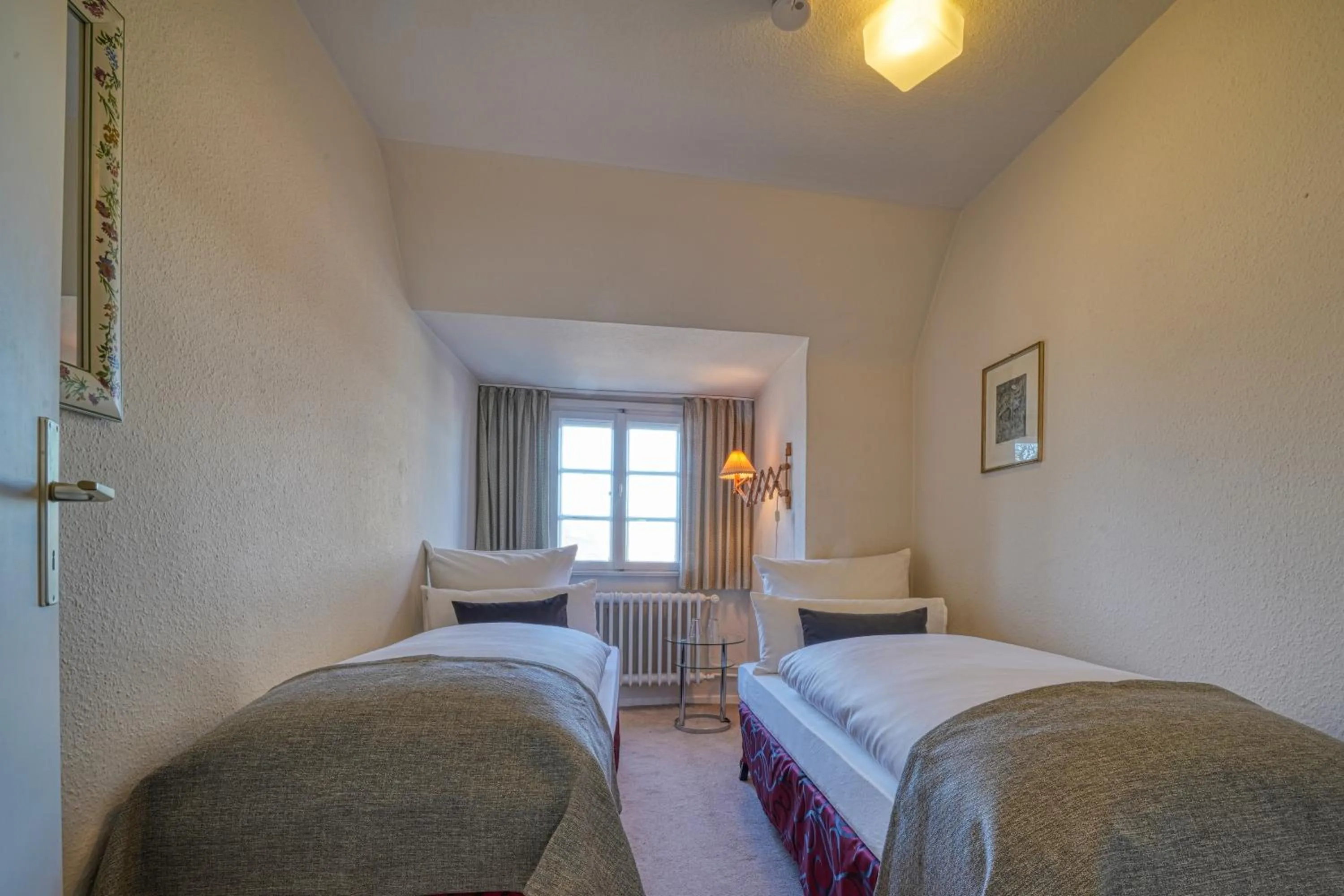 Photo of the whole room, Bed in Hotel Zur Eule