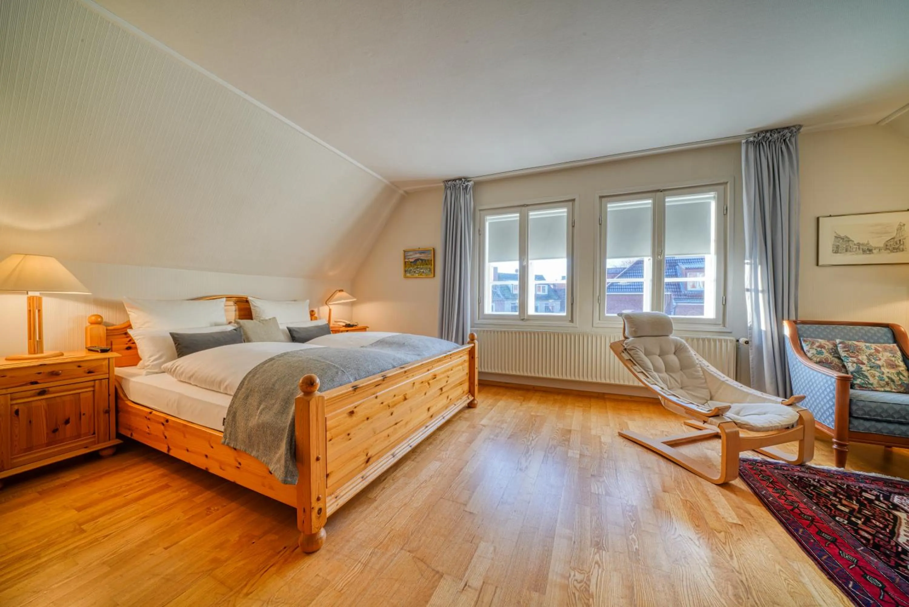 Photo of the whole room, Bed in Hotel Zur Eule