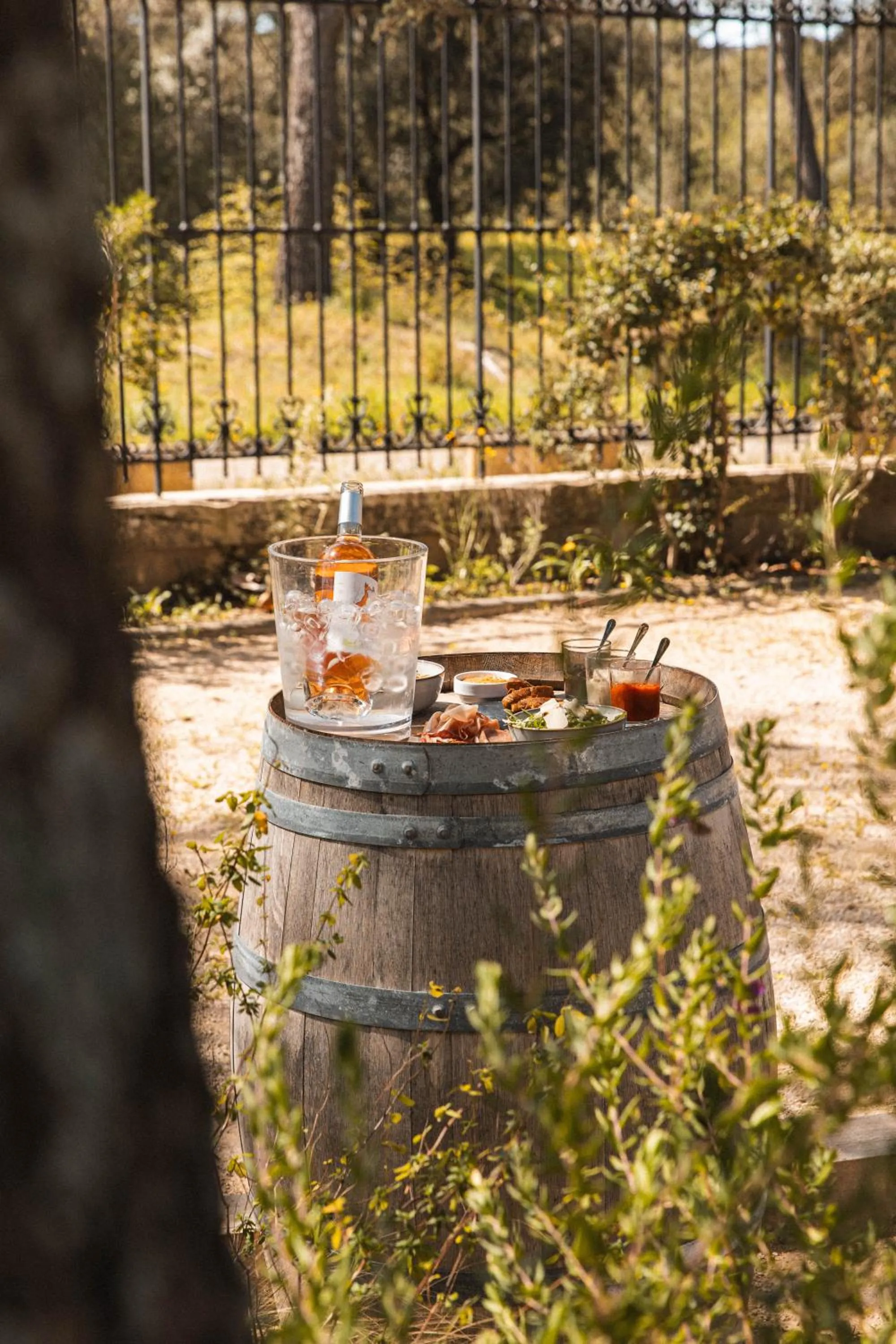 Garden in Soko Hotels-Pont du Gard