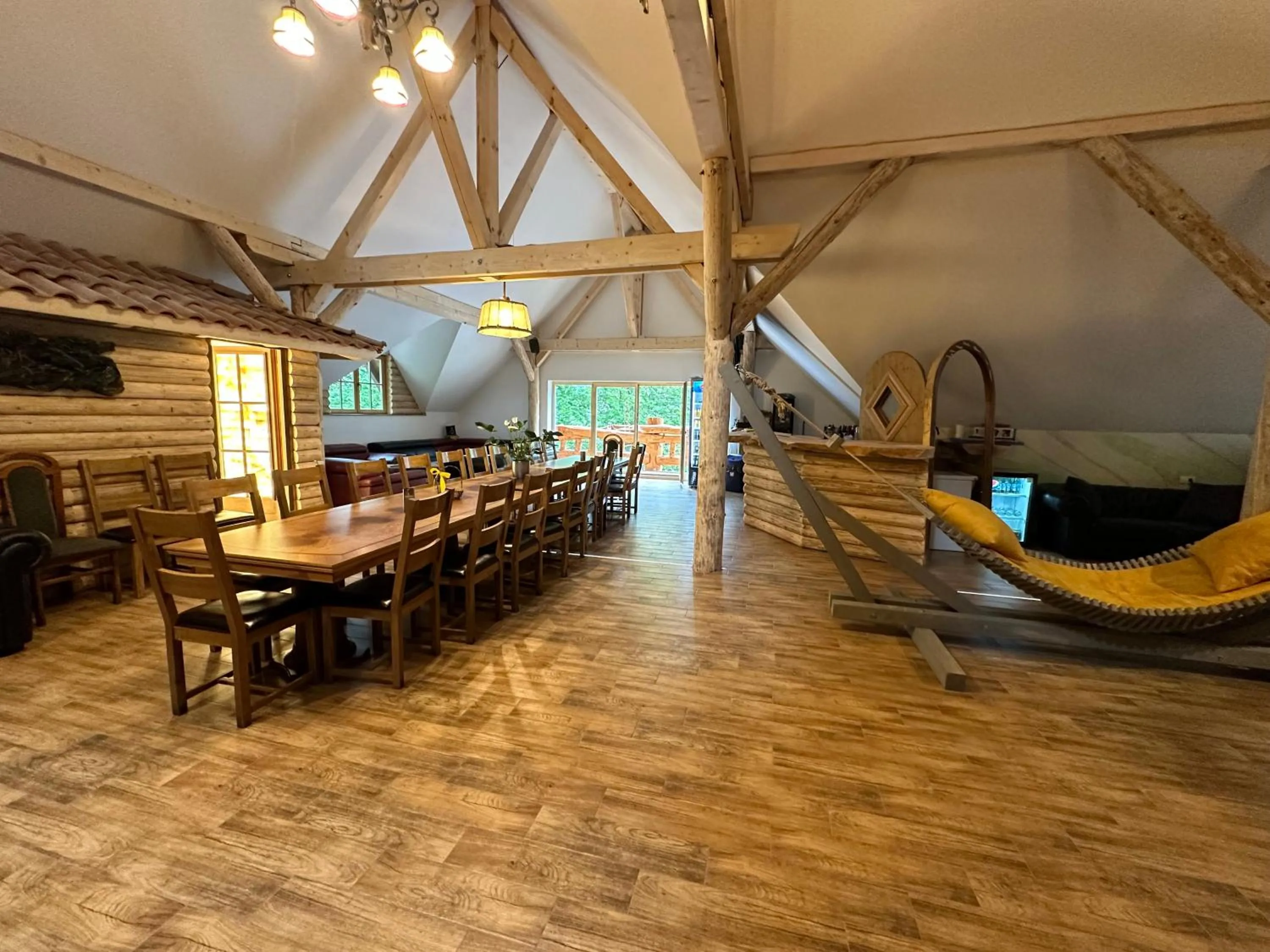 Seating area in Conacul Radacinilor