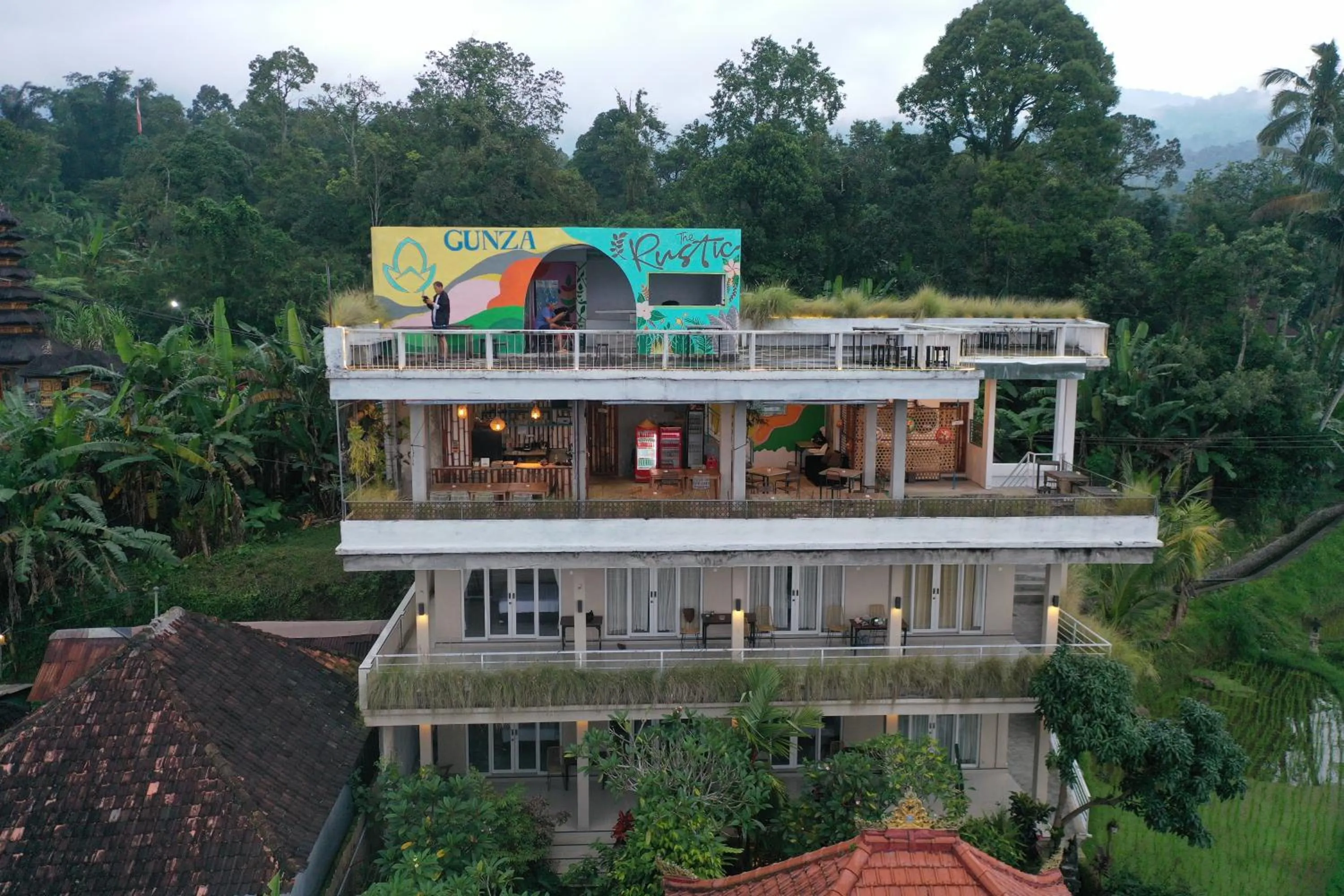 Property building in Gunza Bed and Breakfast