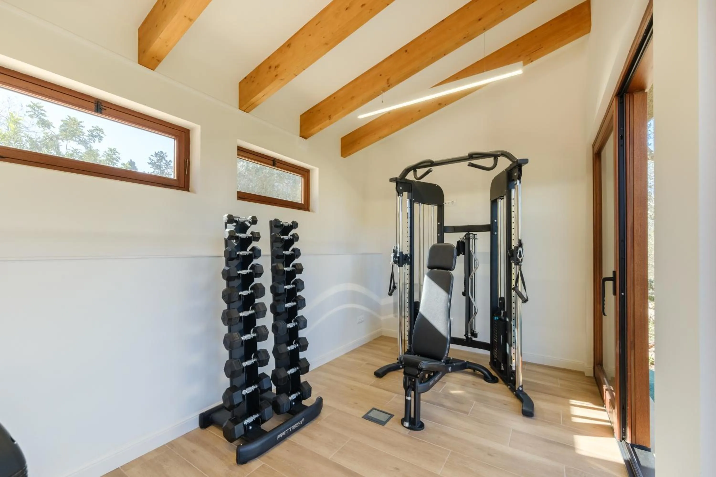 Fitness centre/facilities in Finca Sa Bastida Luxury Retreat & Spa Adults Only - Over 14
