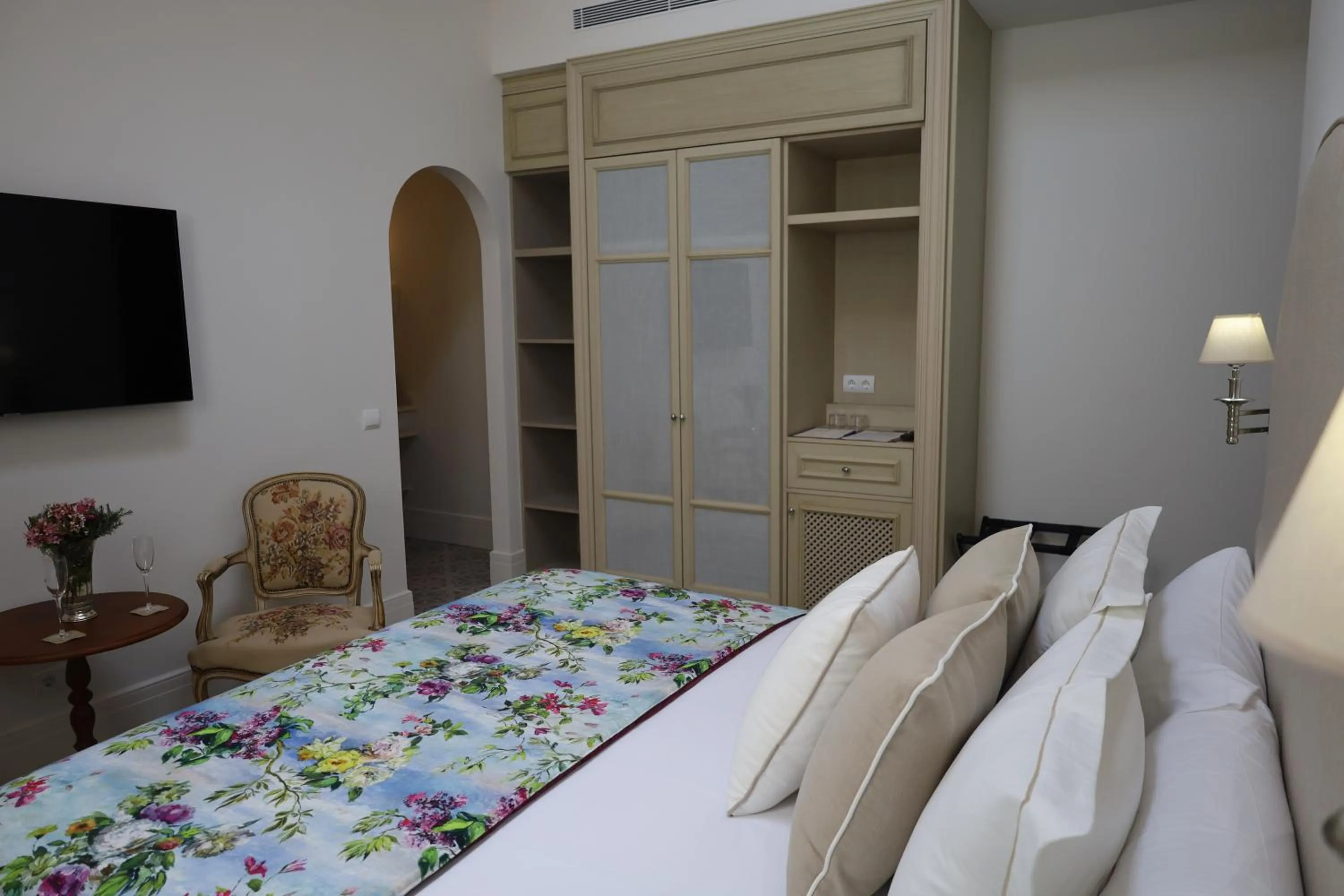 Property building, Bed in Finca Sa Bastida Luxury Retreat & Spa Adults Only - Over 14