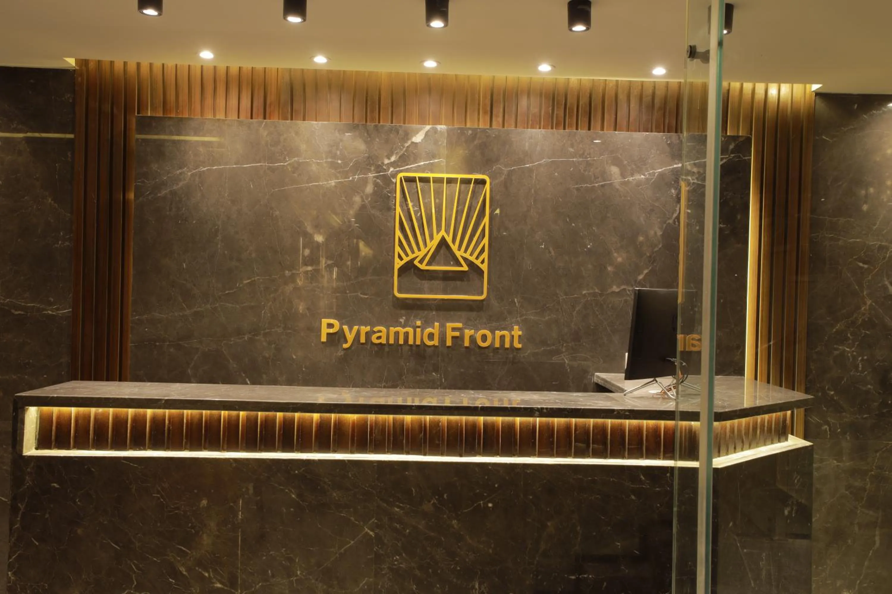 Lobby or reception in Pyramid Front Hotel