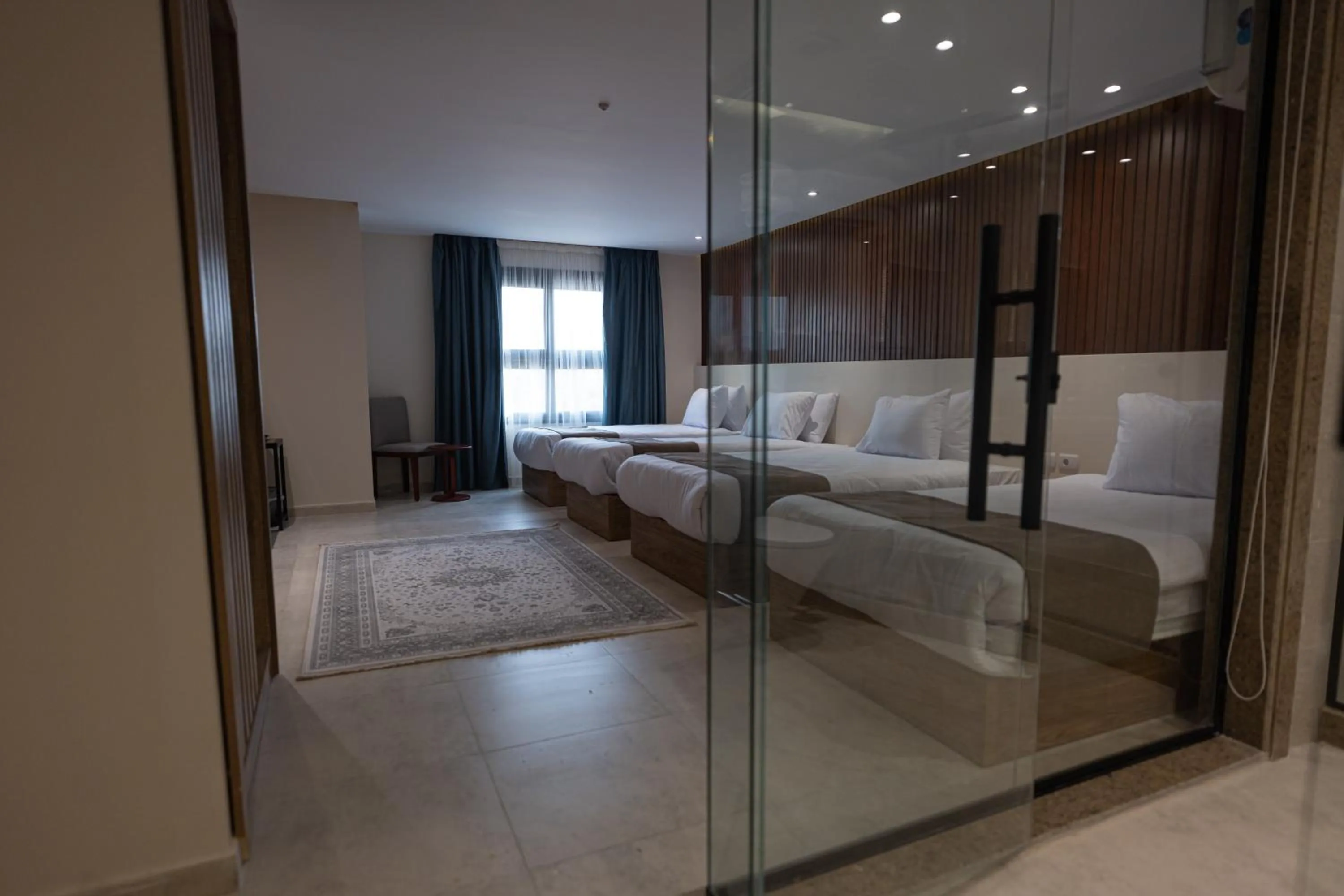 Bedroom, Bed in Pyramid Front Hotel