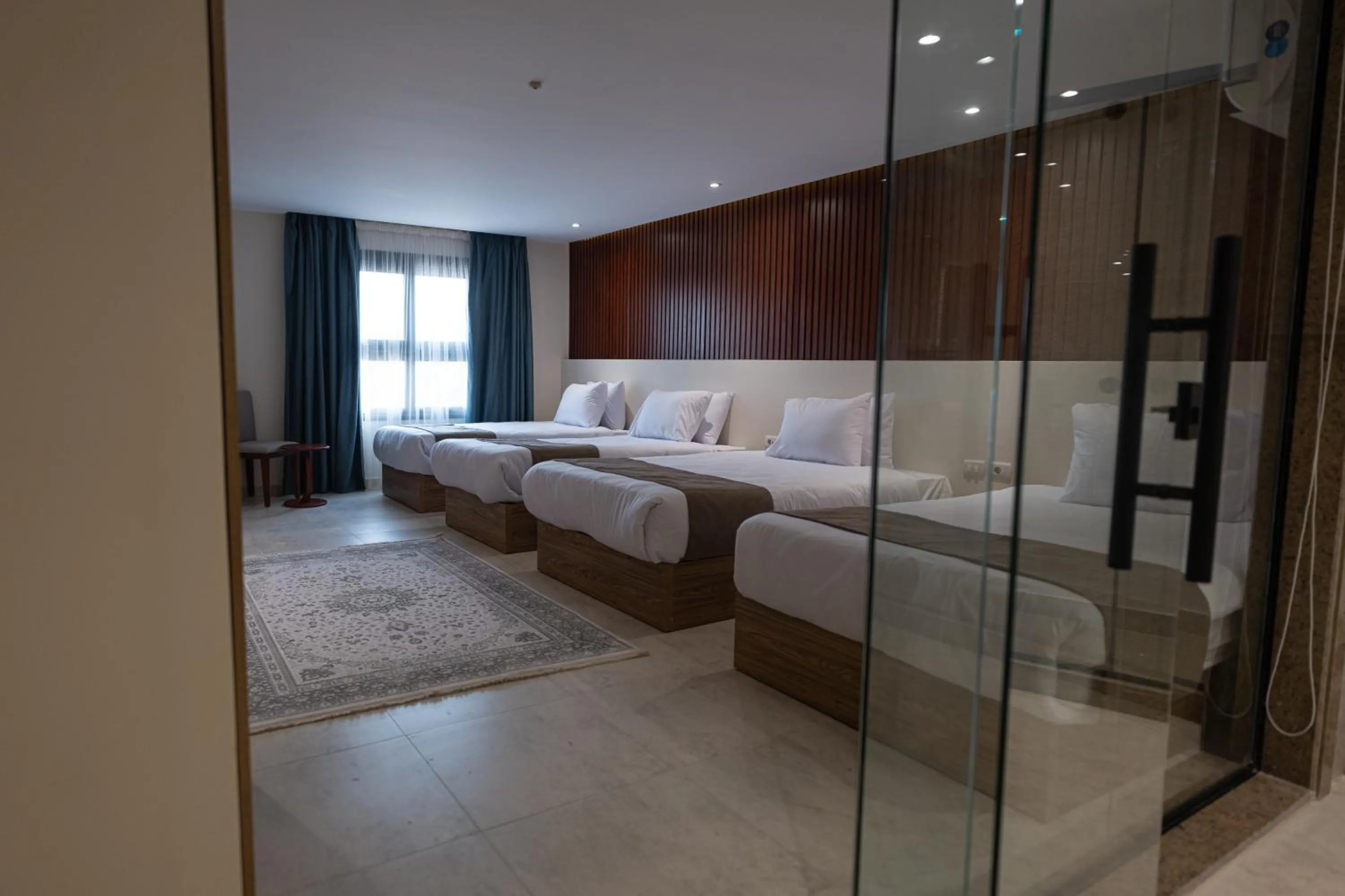 Bedroom, Bed in Pyramid Front Hotel