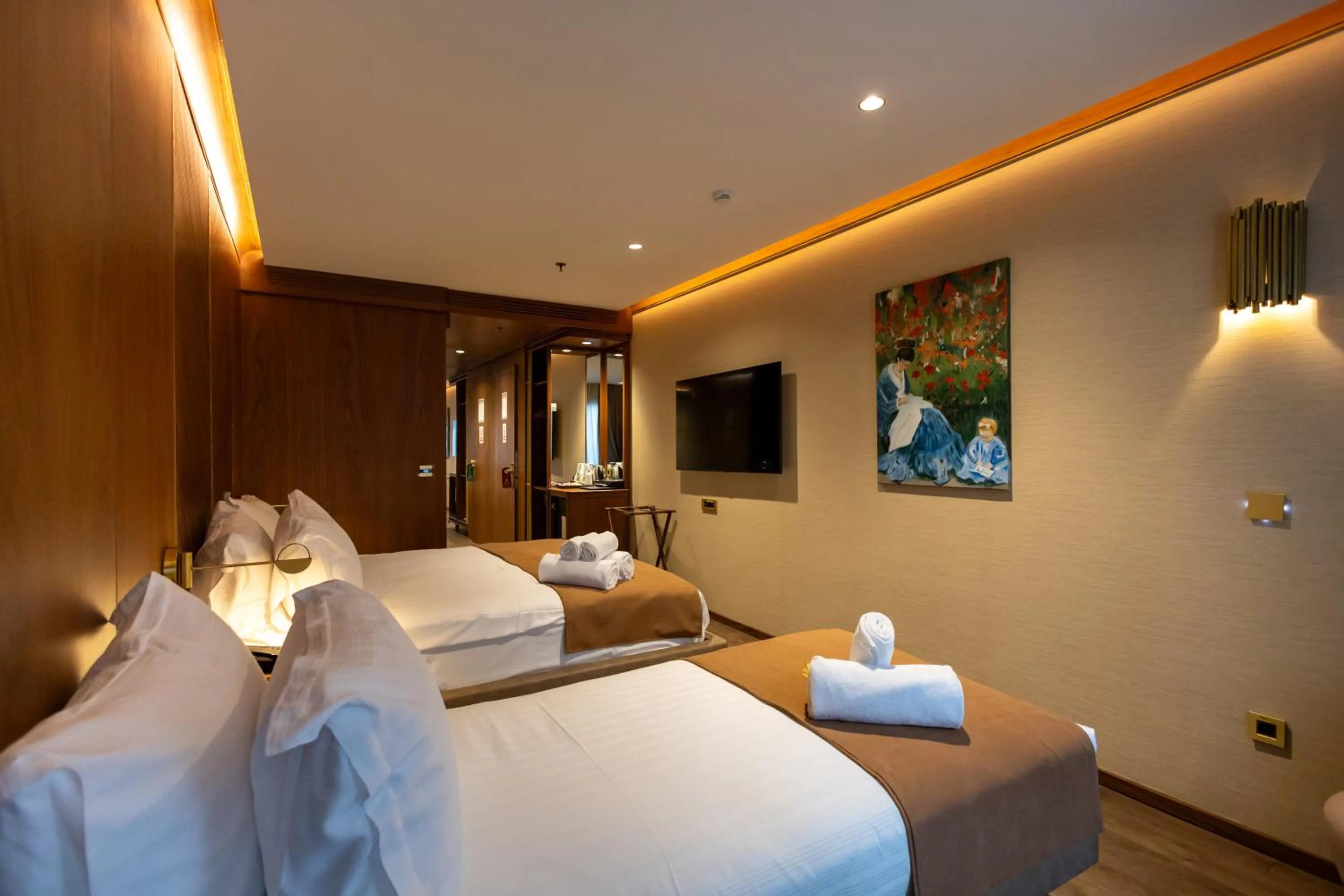 Bed in Kate Hotel Special Class & SPA