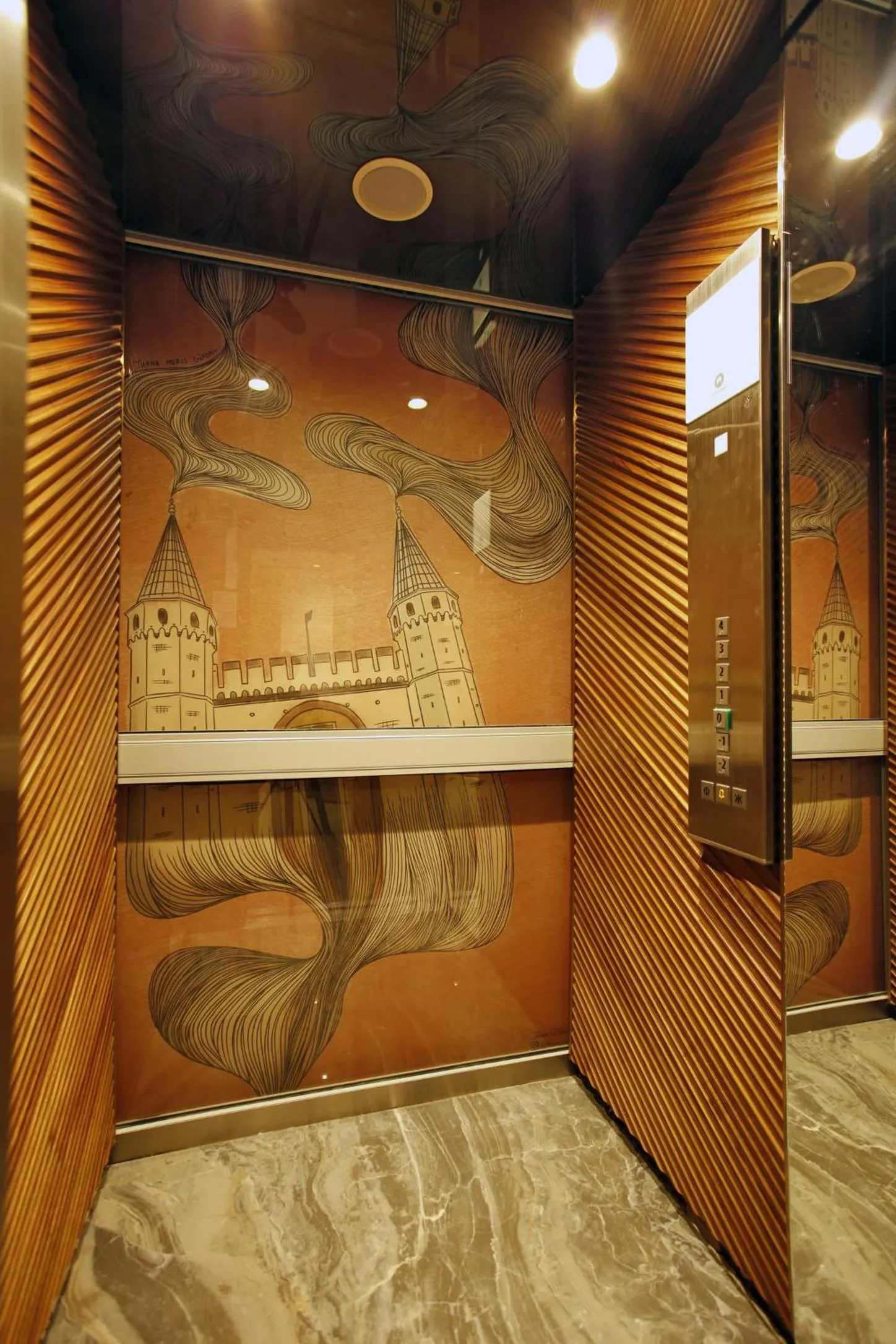 Decorative detail in Kate Hotel Special Class & SPA