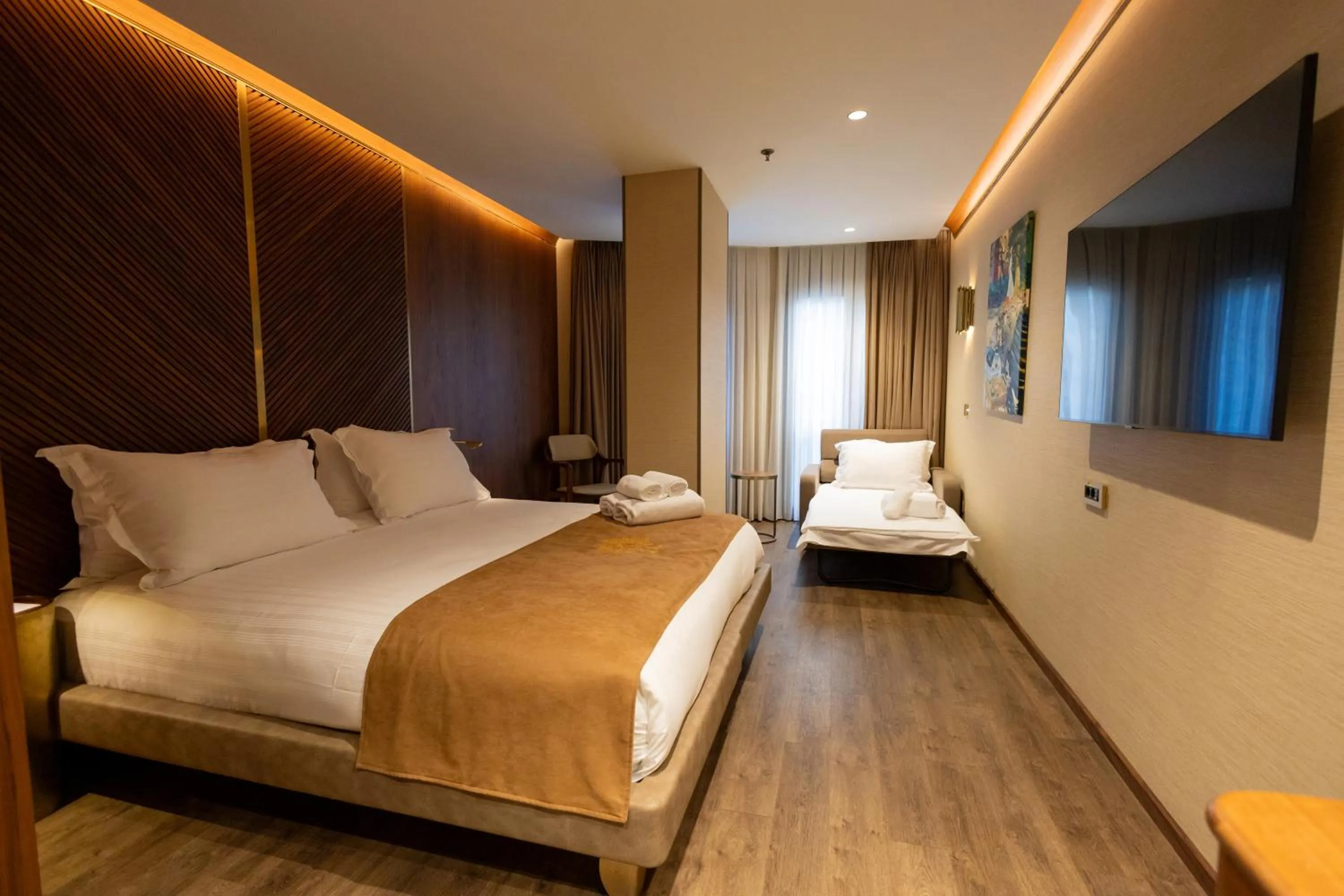 Bed in Kate Hotel Special Class & SPA