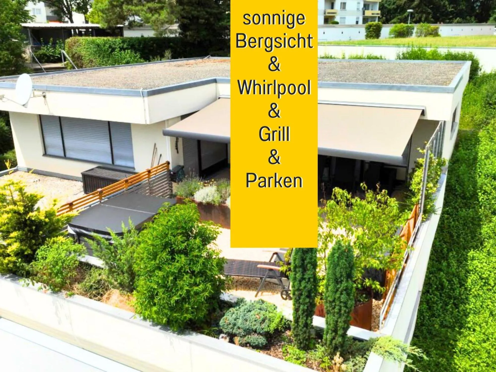 SONNENTERRASSE - 3 Schlafzimmer, Whirlpool & Alpenblick - Perfekt für Romantik oder Familienurlaub mit Kind , Hund willkommen by FerienWohnenAmSee -