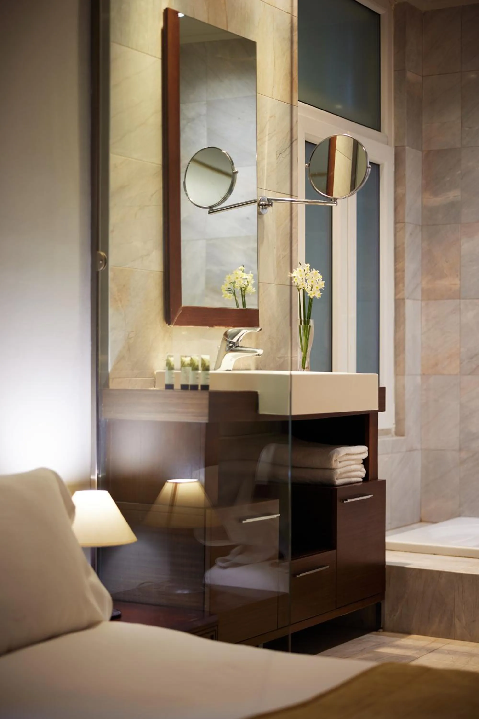 Photo of the whole room, Bed in Arni Hotel Domotel