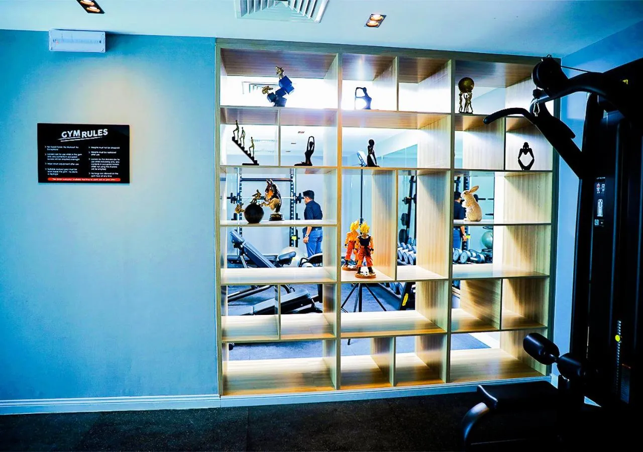 Fitness centre/facilities in Farhan Tower