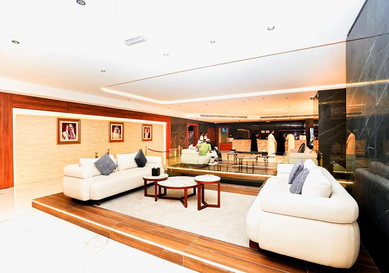 Lobby or reception in Farhan Tower