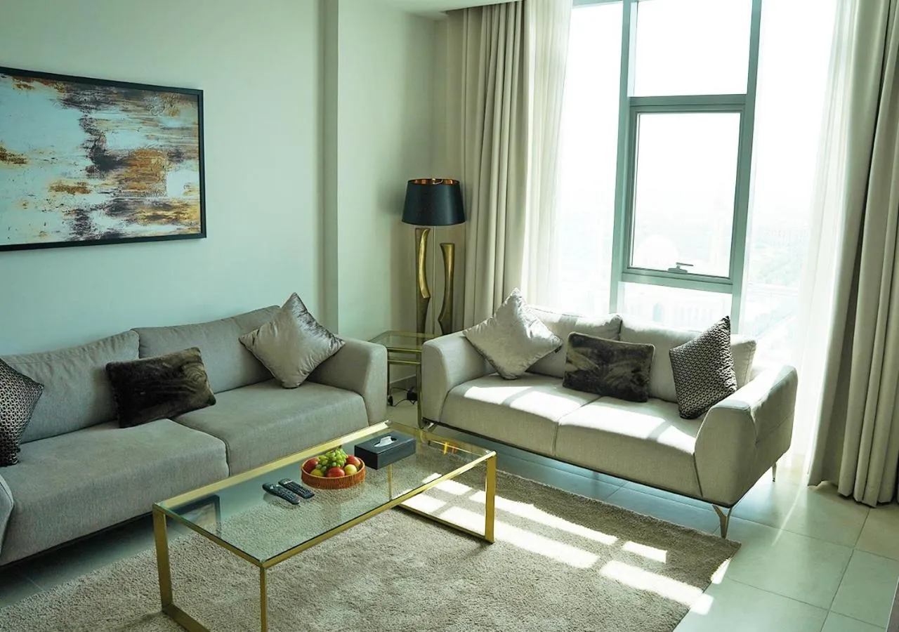 Living room in Farhan Tower