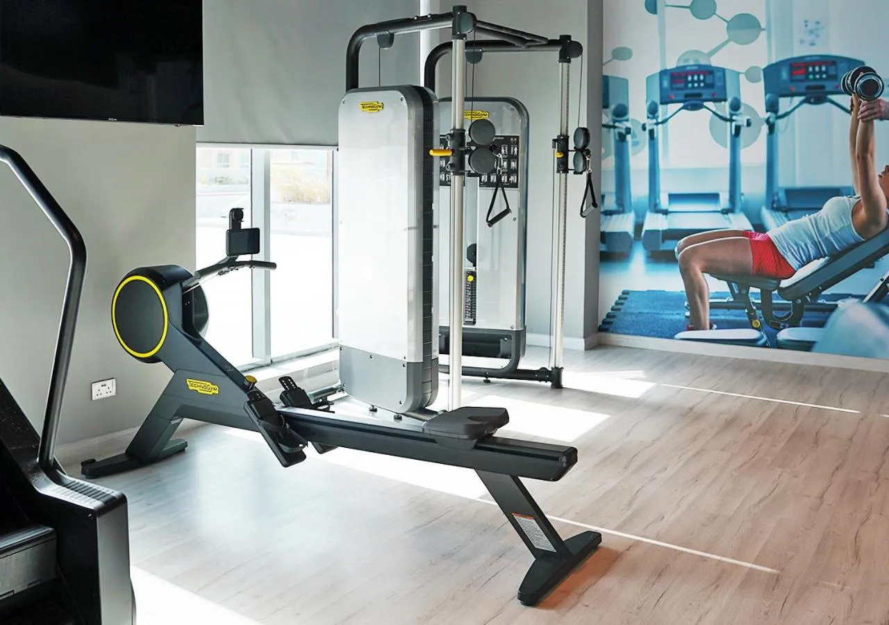 Fitness centre/facilities in Farhan Tower