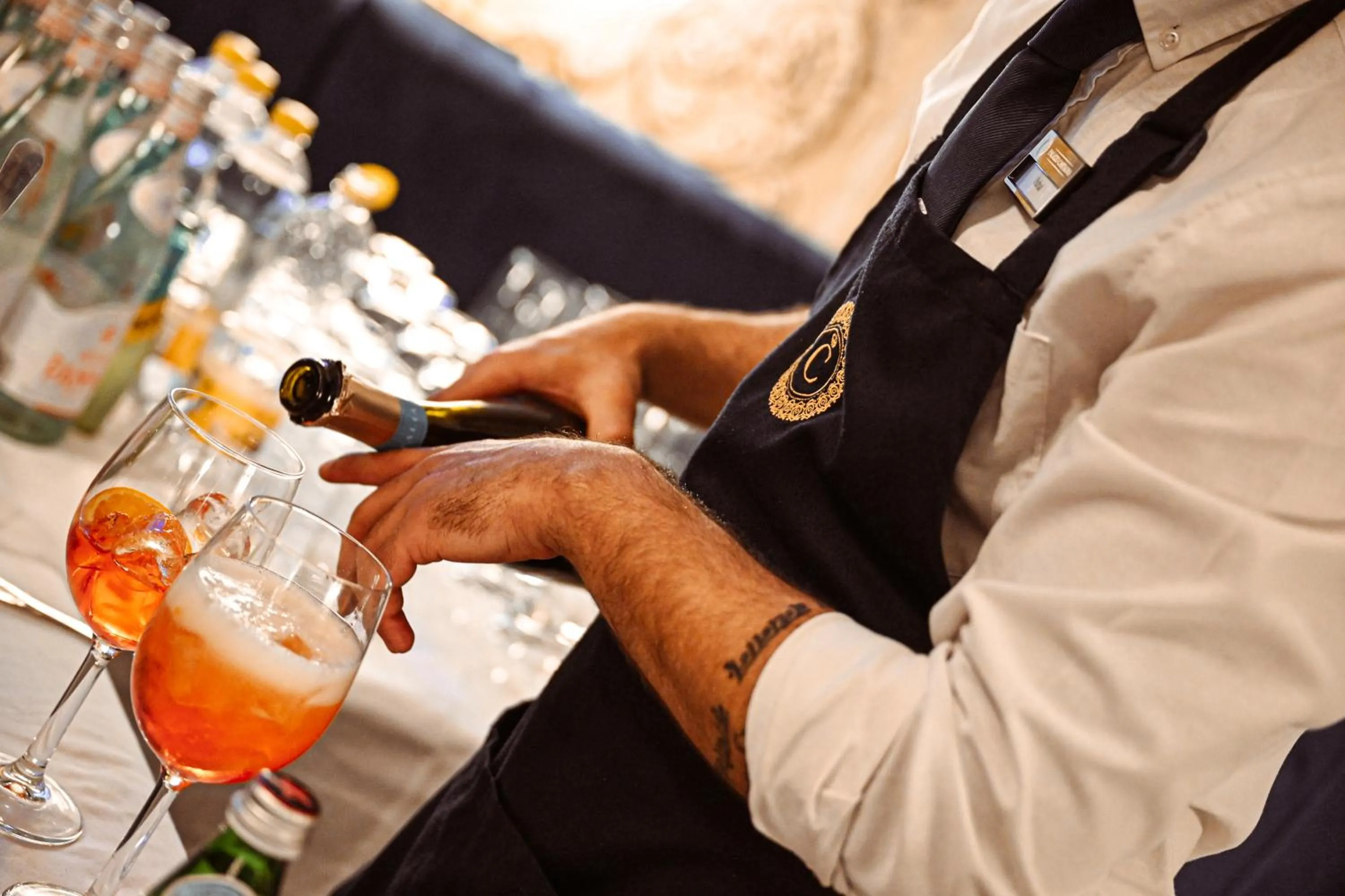 Drinks in Palazzo Castagna Boutique Hotel