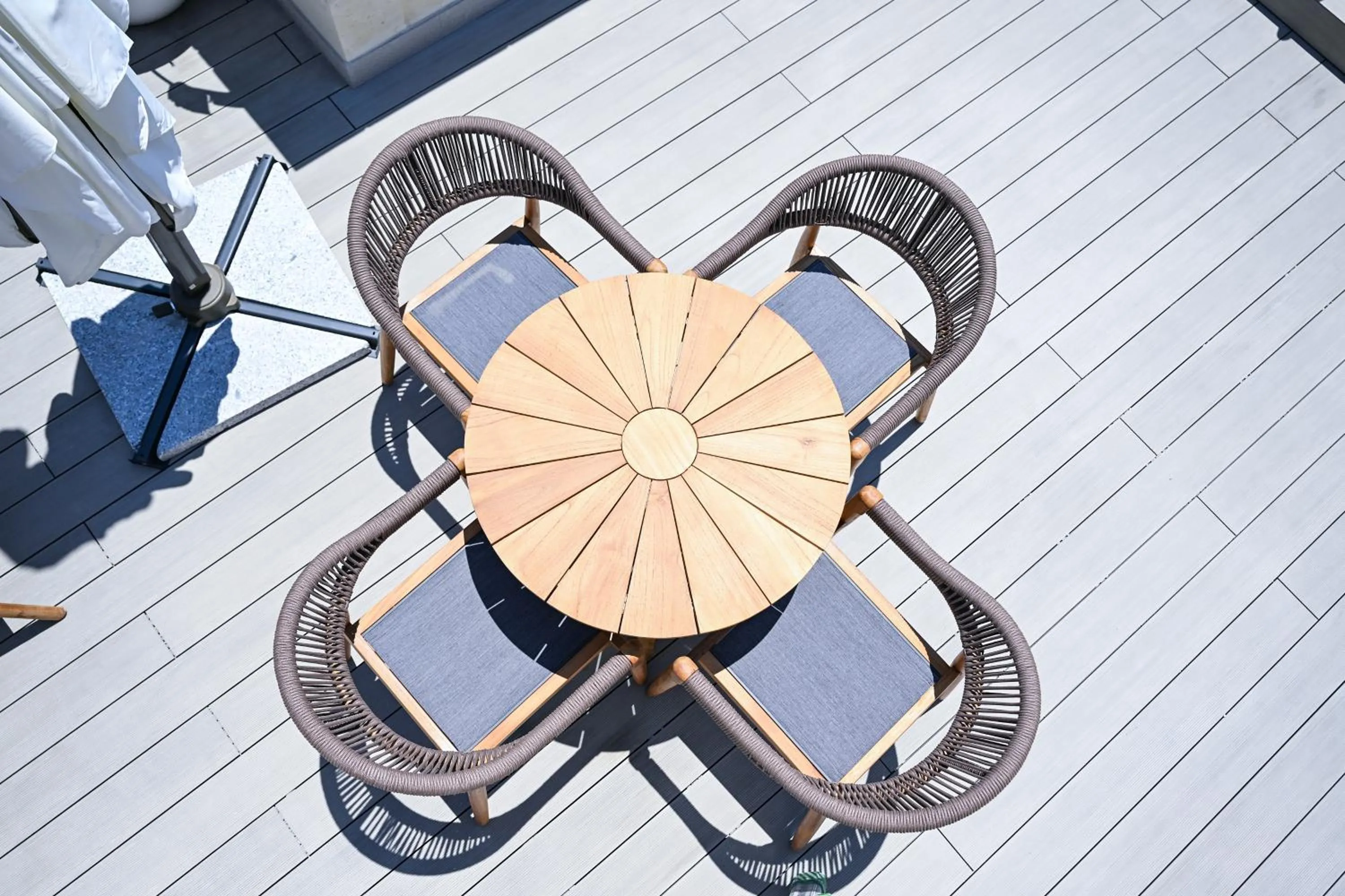 Balcony/Terrace in Palazzo Castagna Boutique Hotel