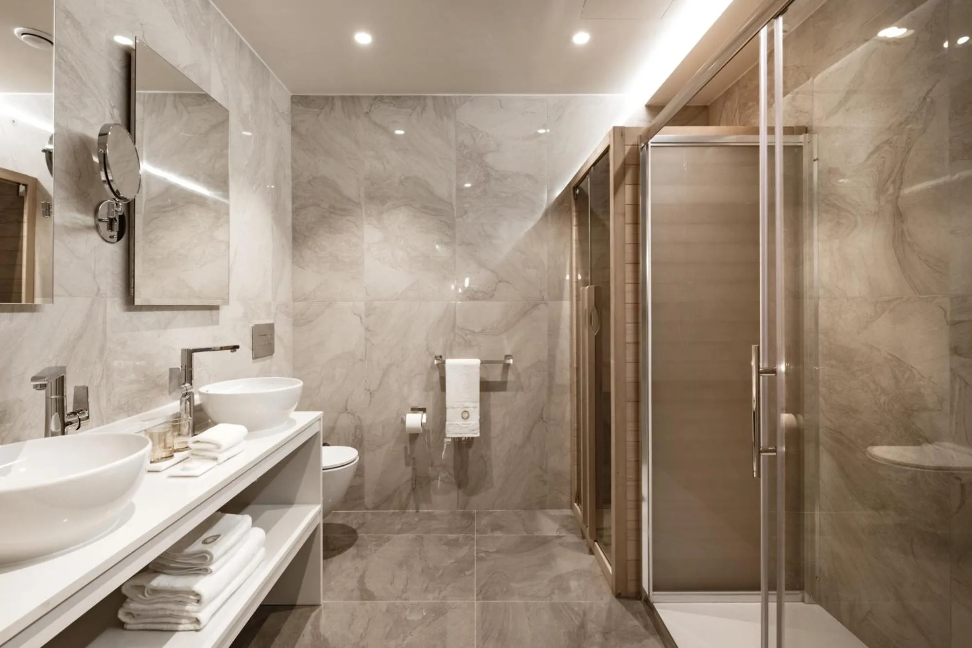 Bathroom in Palazzo Castagna Boutique Hotel