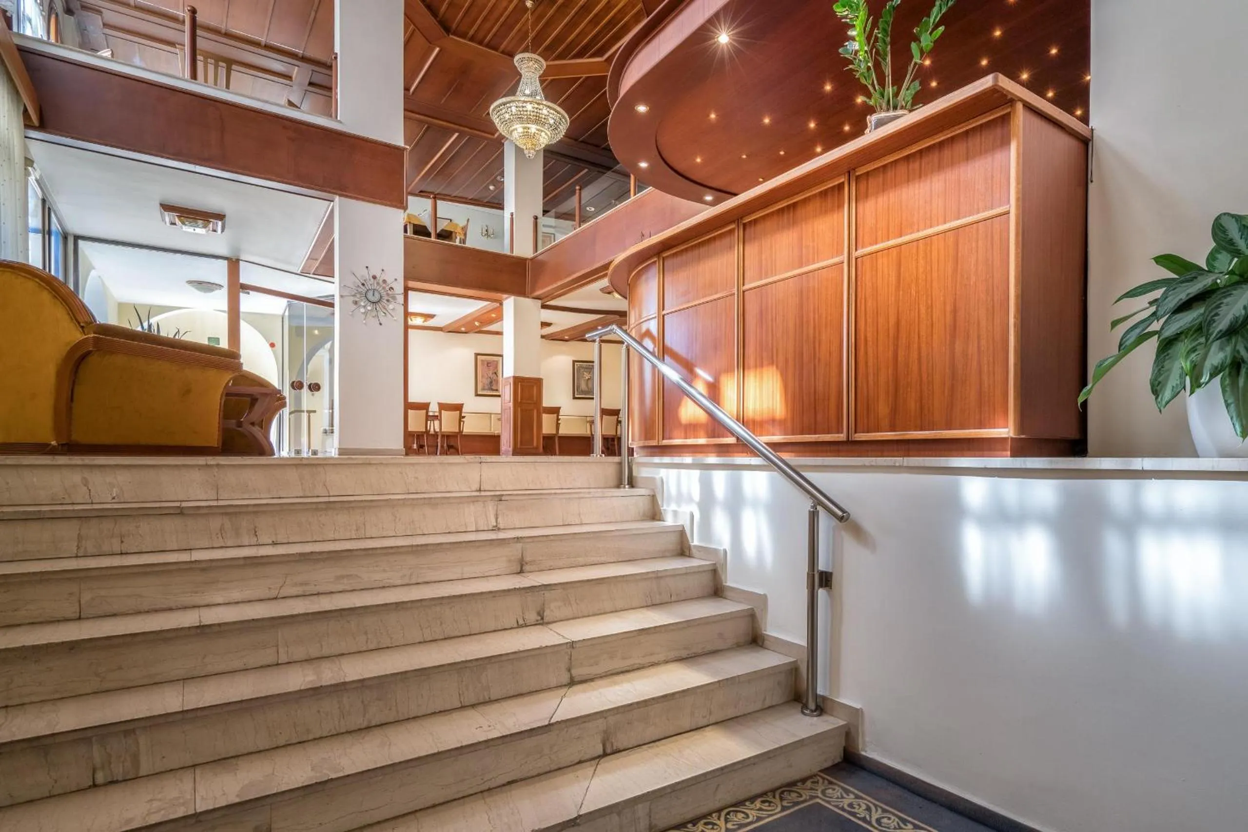 Lobby or reception in Diana Hotel