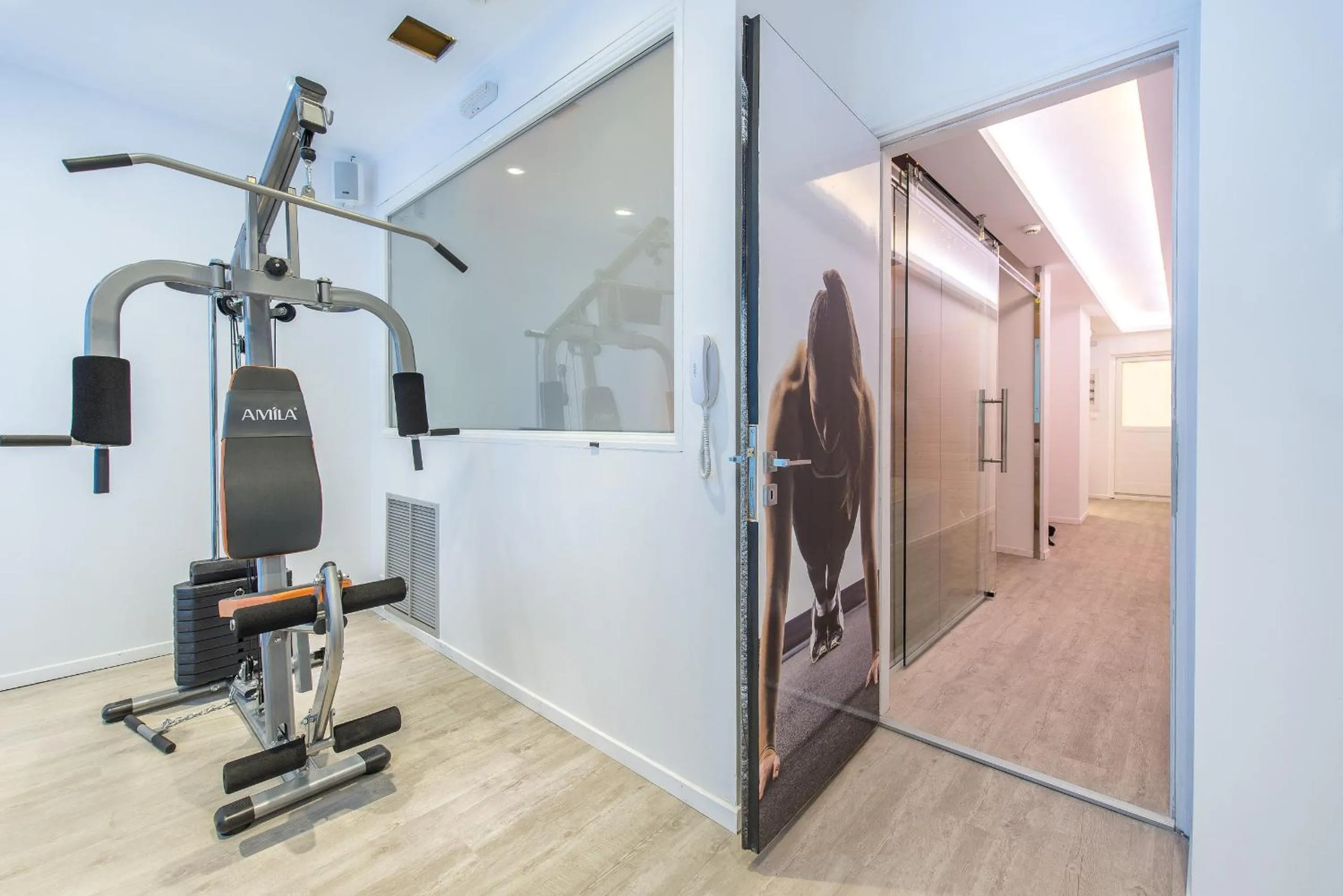 Fitness centre/facilities in Diana Hotel