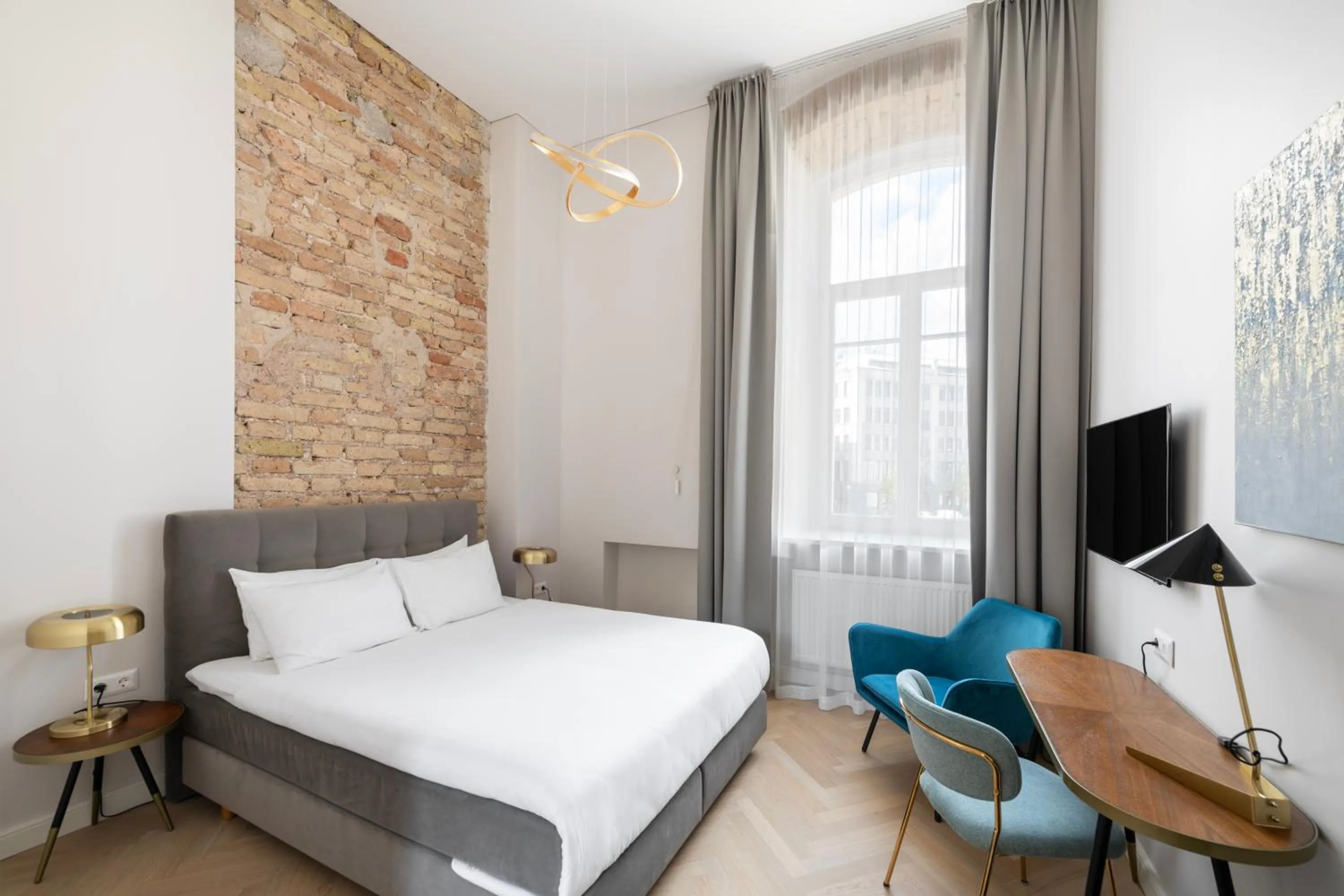 View (from property/room), Bed in GRAND CROWN