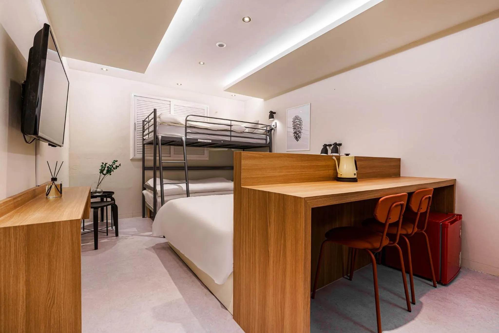 hair dresser in Hotel Less Seoul