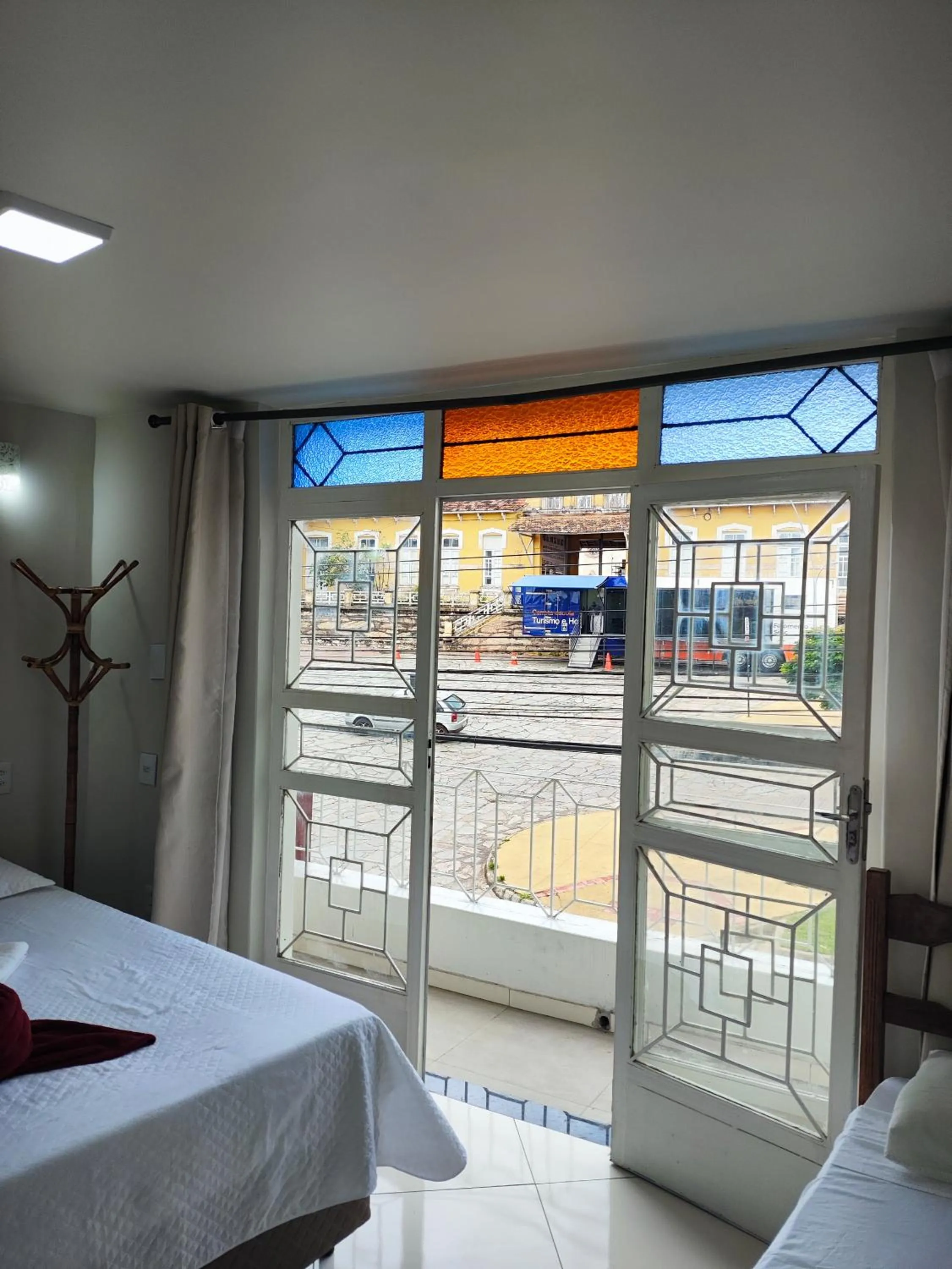 Bed in HOTEL ESTAÇÃO