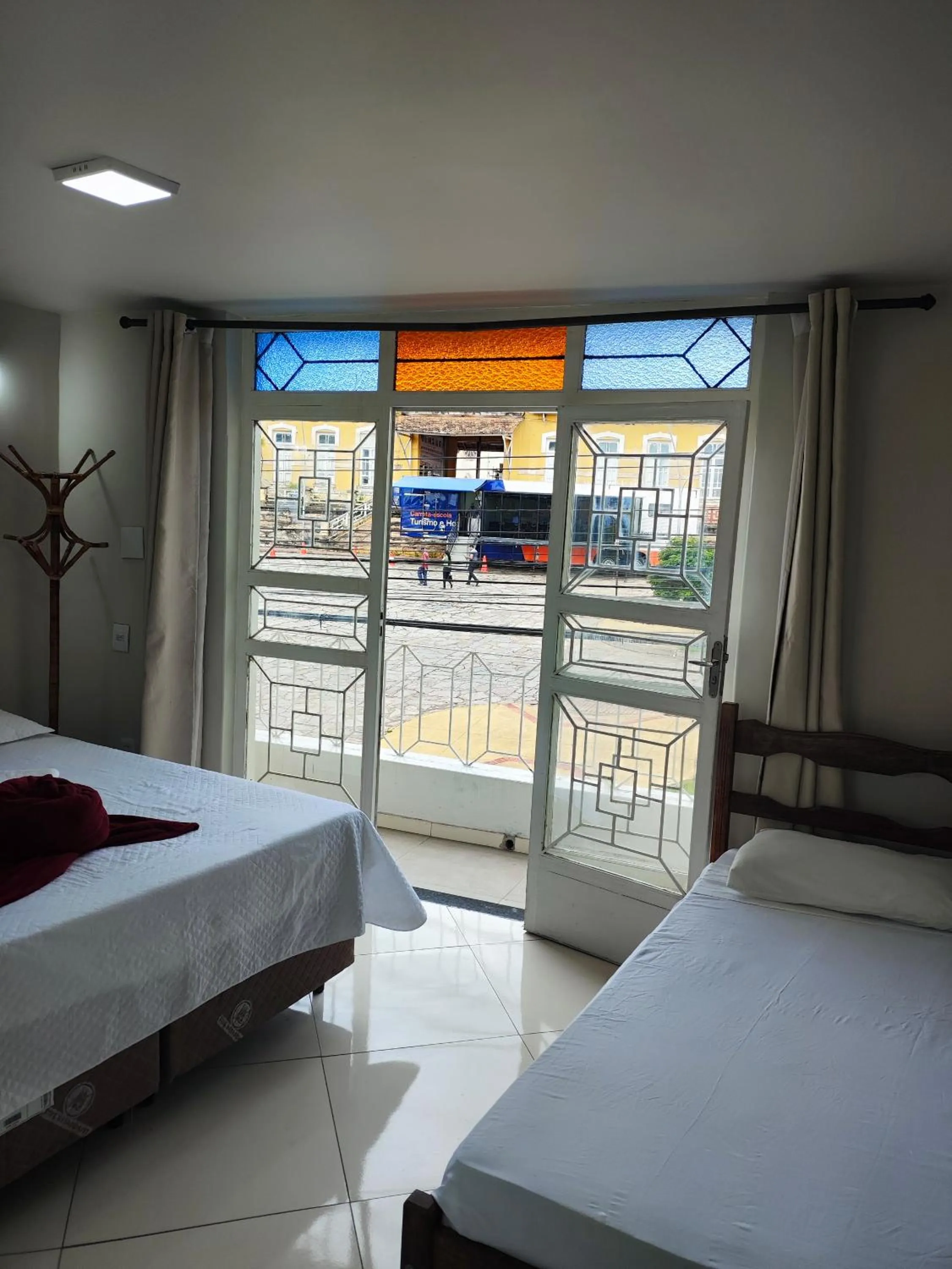 Bed in HOTEL ESTAÇÃO