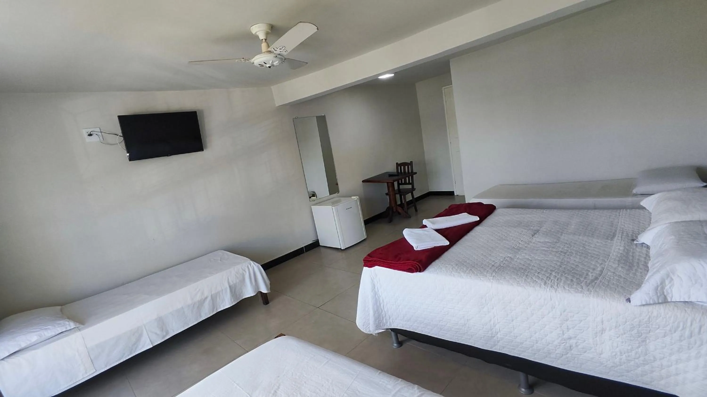 Bed in HOTEL ESTAÇÃO