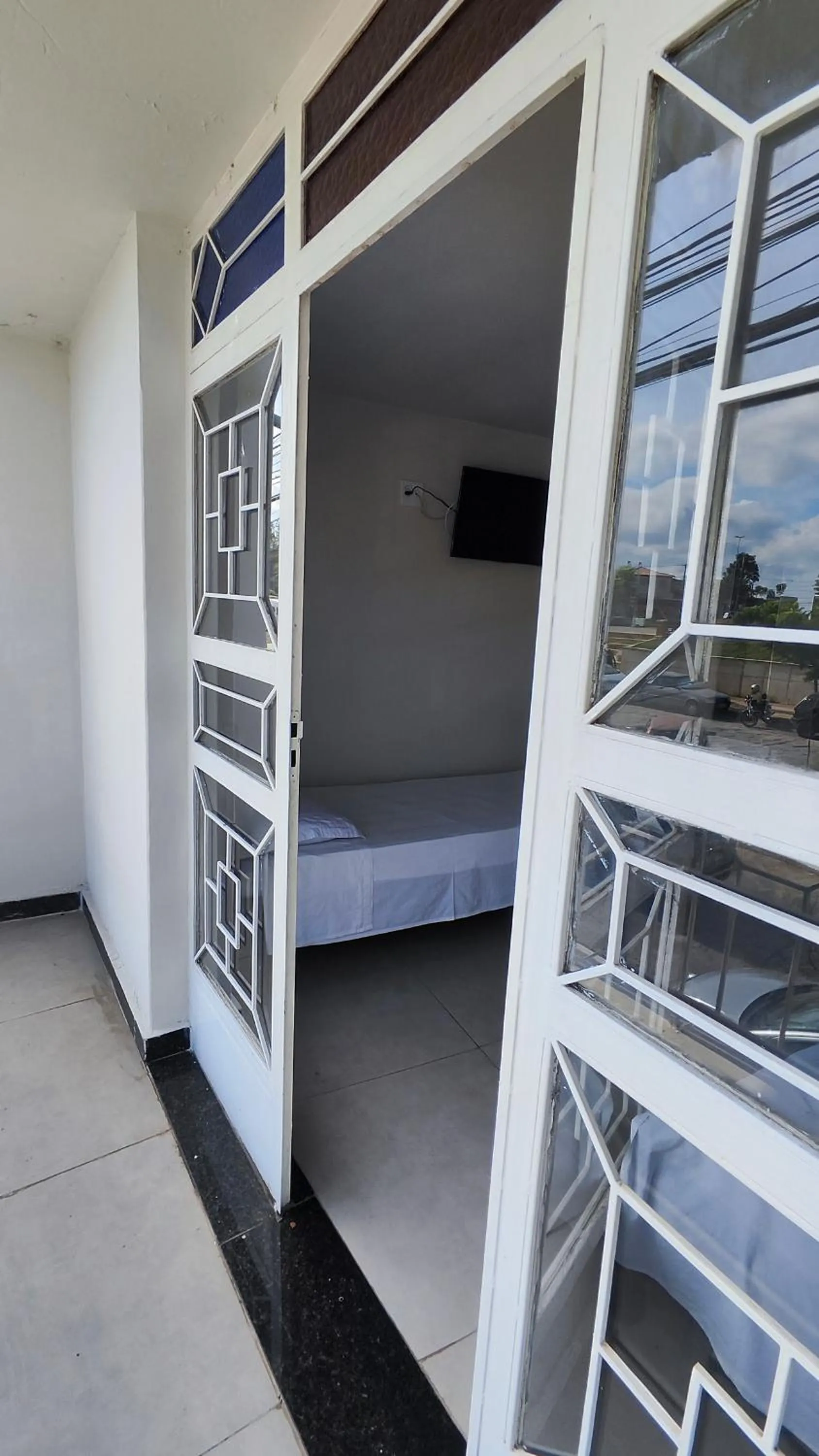 Bed in HOTEL ESTAÇÃO