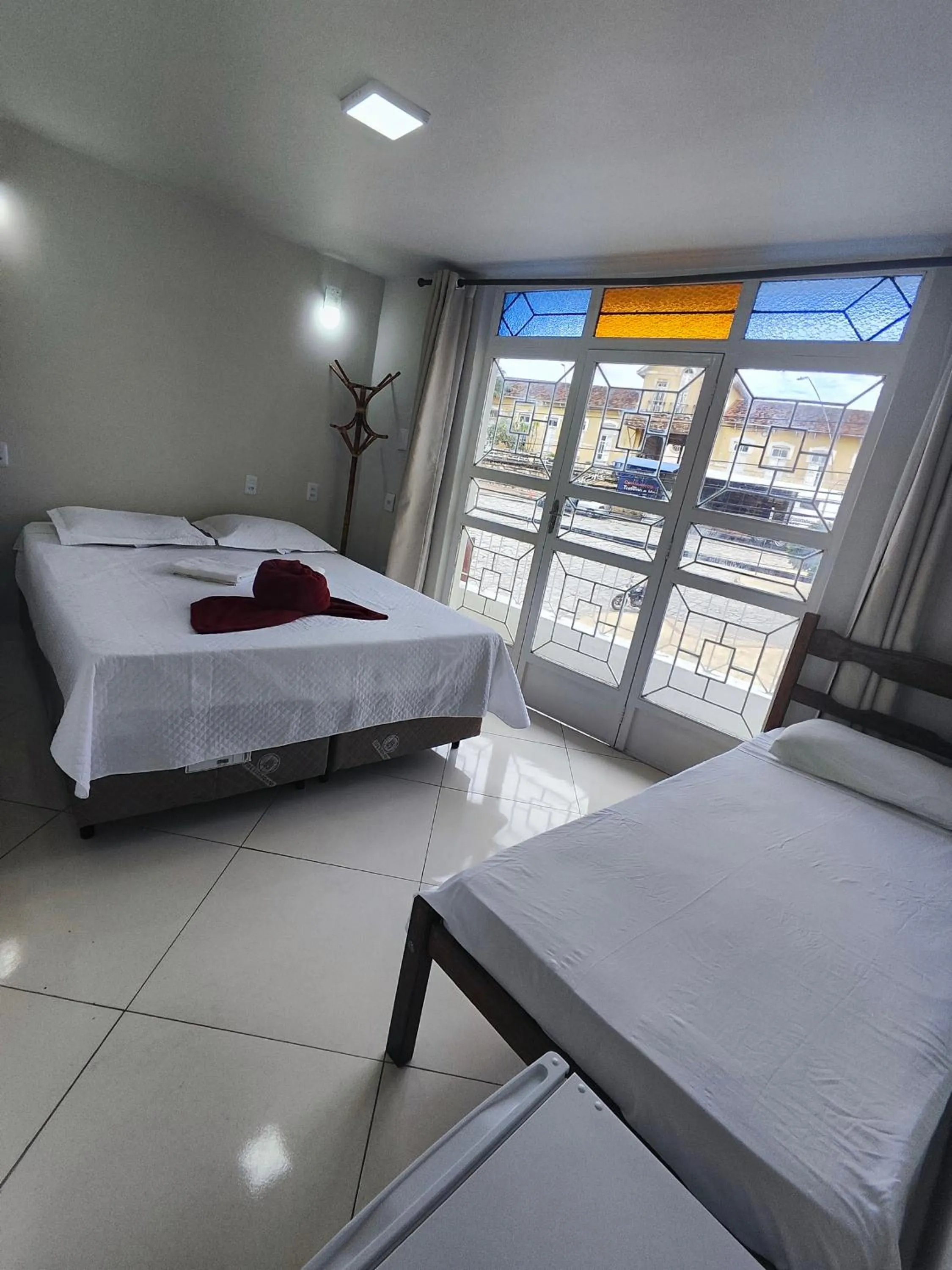 Bed in HOTEL ESTAÇÃO