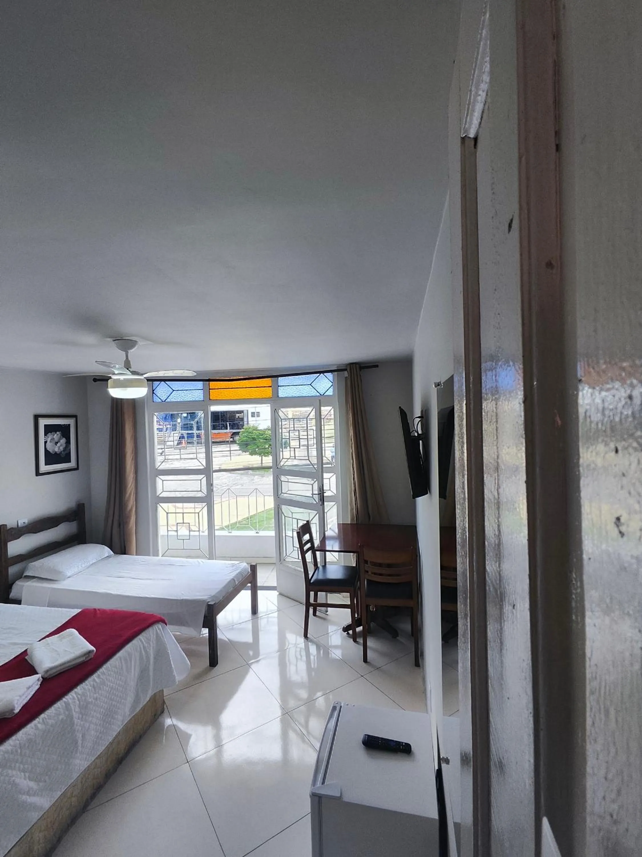 Bed in HOTEL ESTAÇÃO