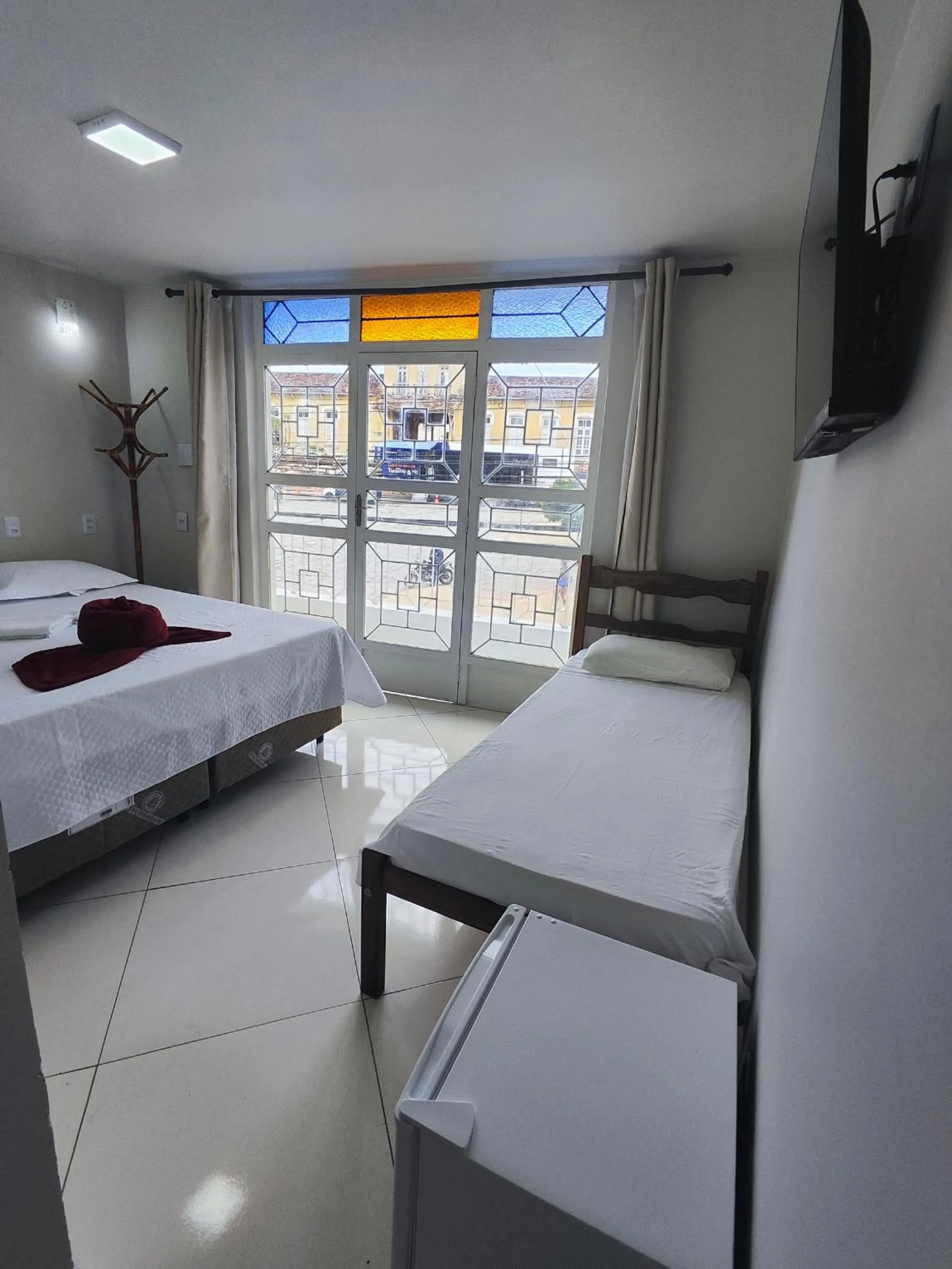 Bed in HOTEL ESTAÇÃO