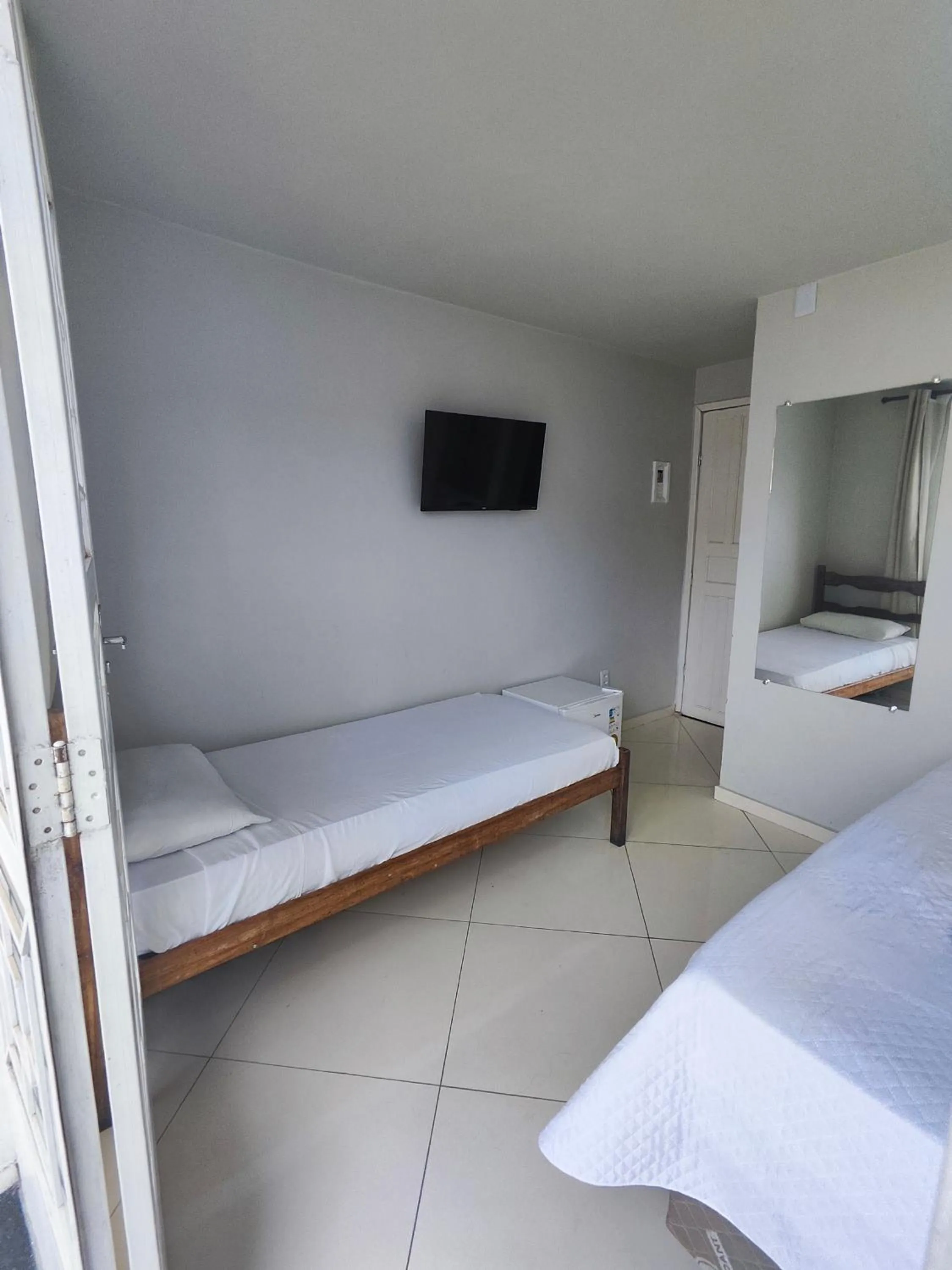 Bed in HOTEL ESTAÇÃO